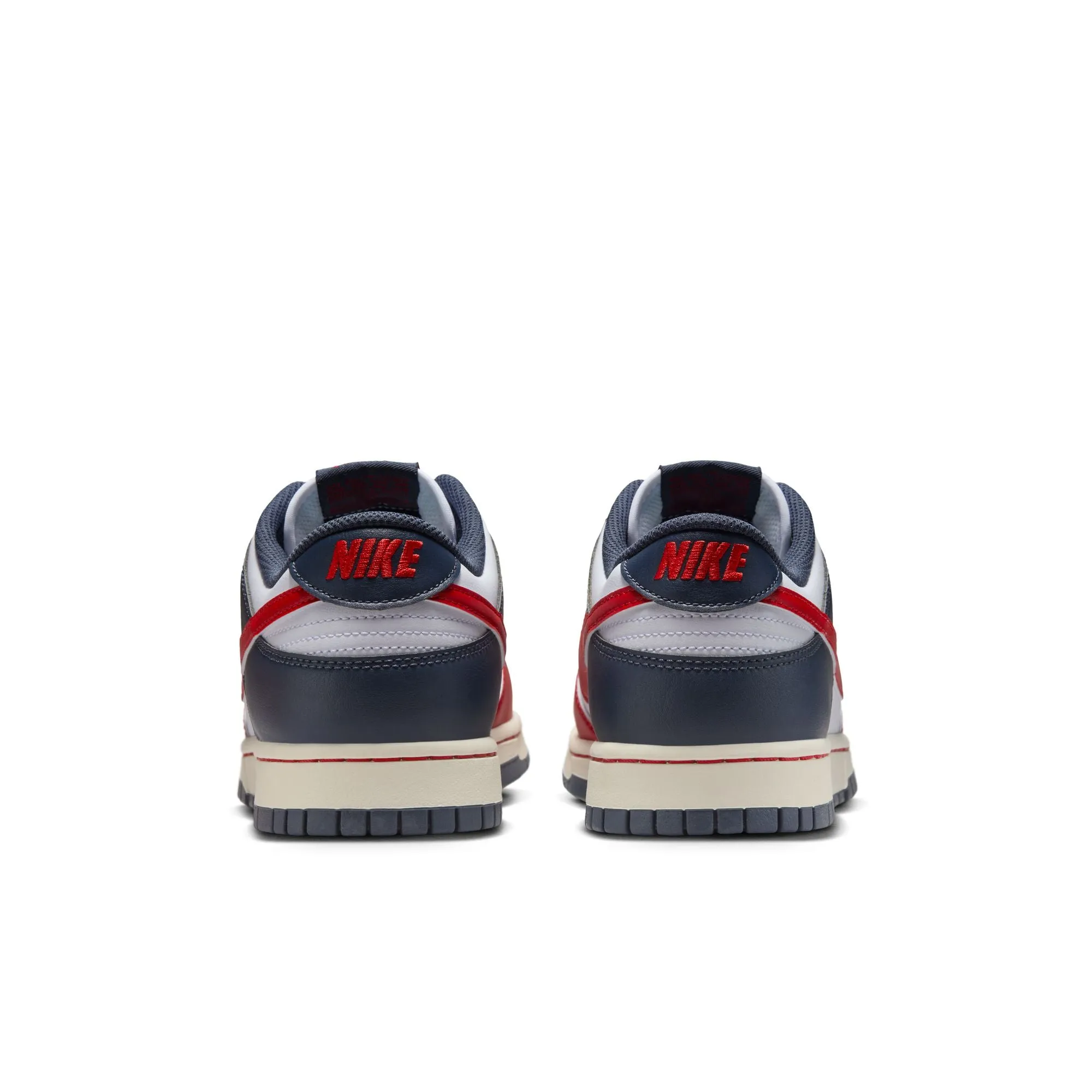 Top Rated Nike Dunk Low Retro Men's Shoes Color: White/university Red-thunder Blue IM2222-100