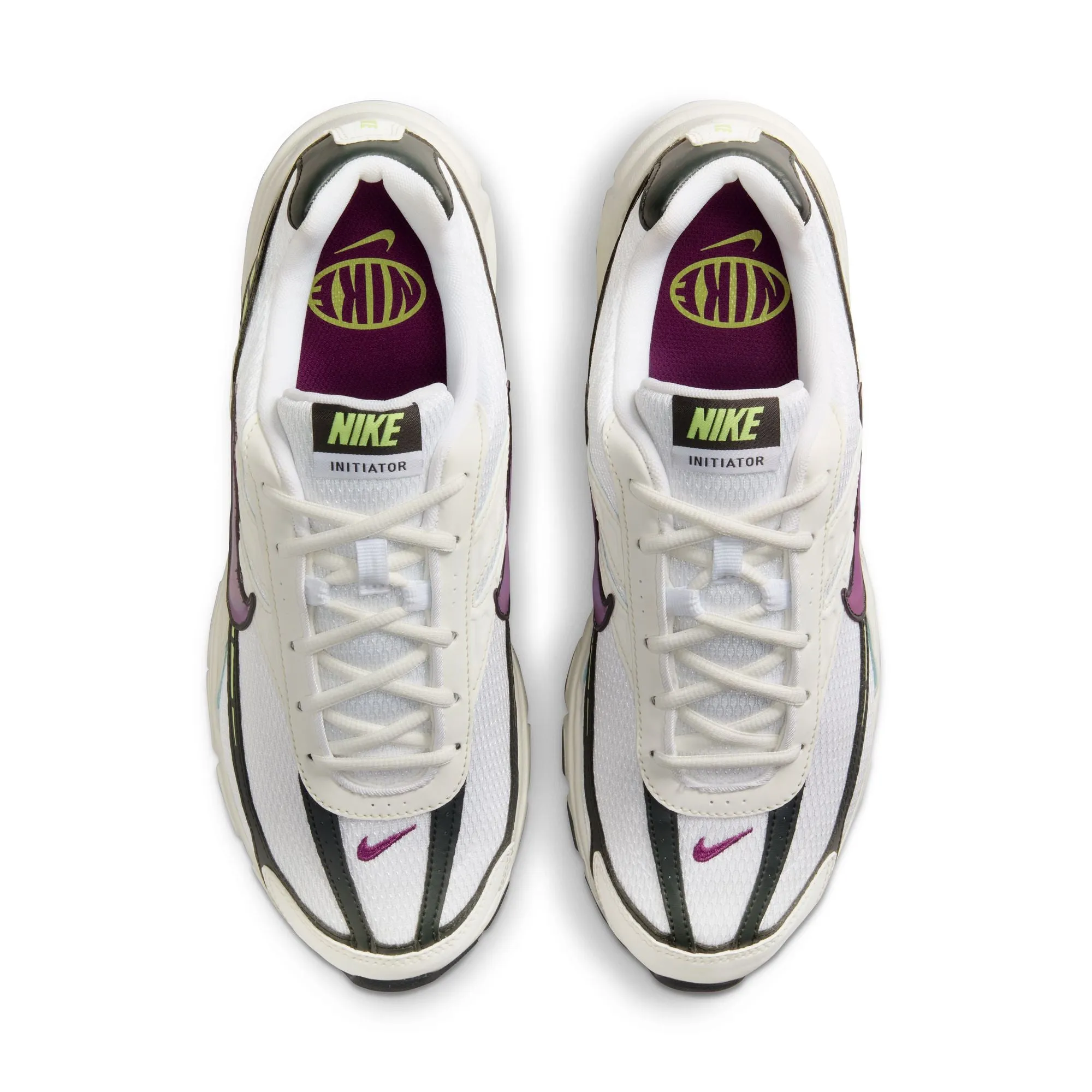 Nike Initiator White/viotech-pale Ivory-off Noir IB8913-100 Suede Soft