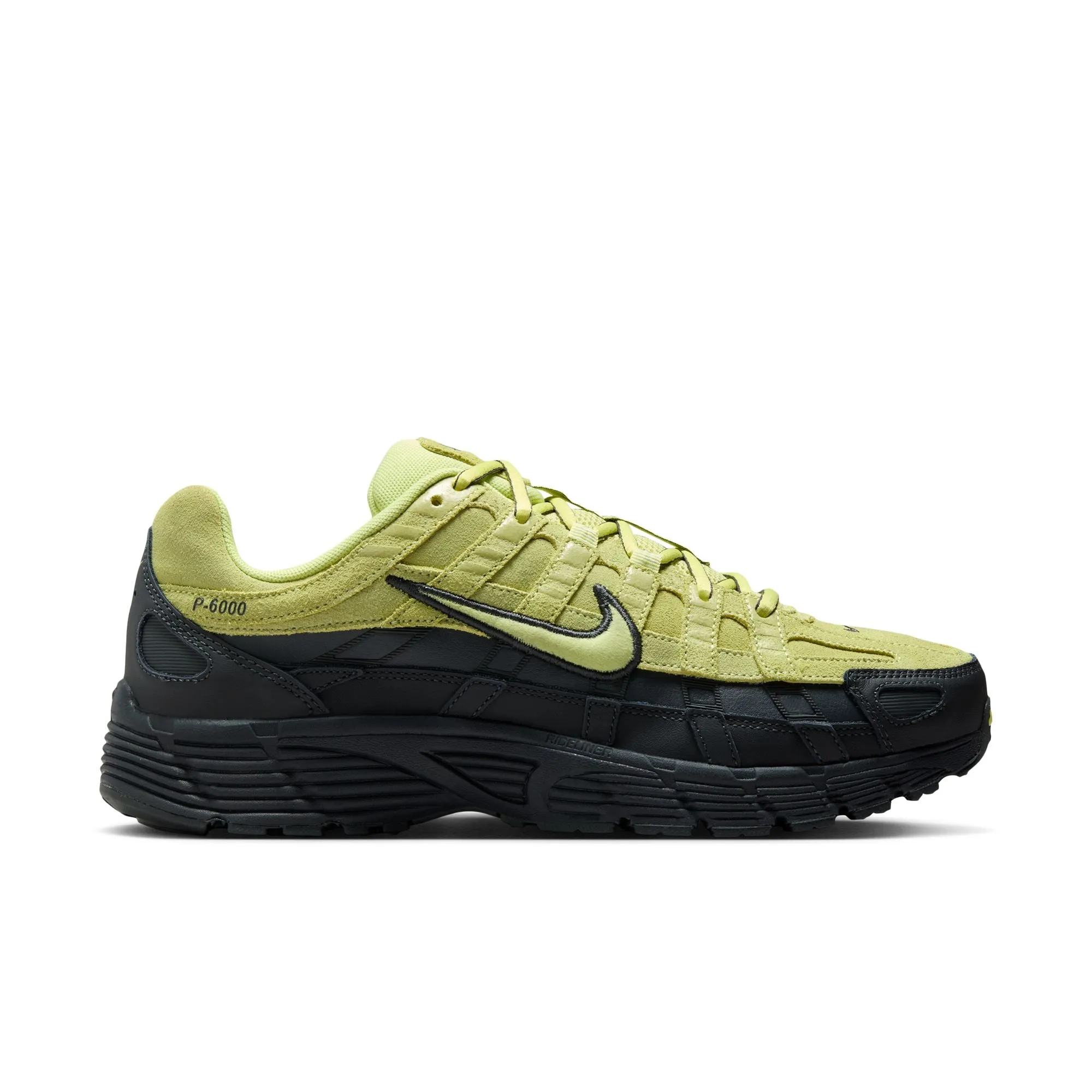 NIKE P-6000 PRM Limelight/limelight-dk Smoke Grey IF0668-300 Gold Tone Feather Light Modern Commuters