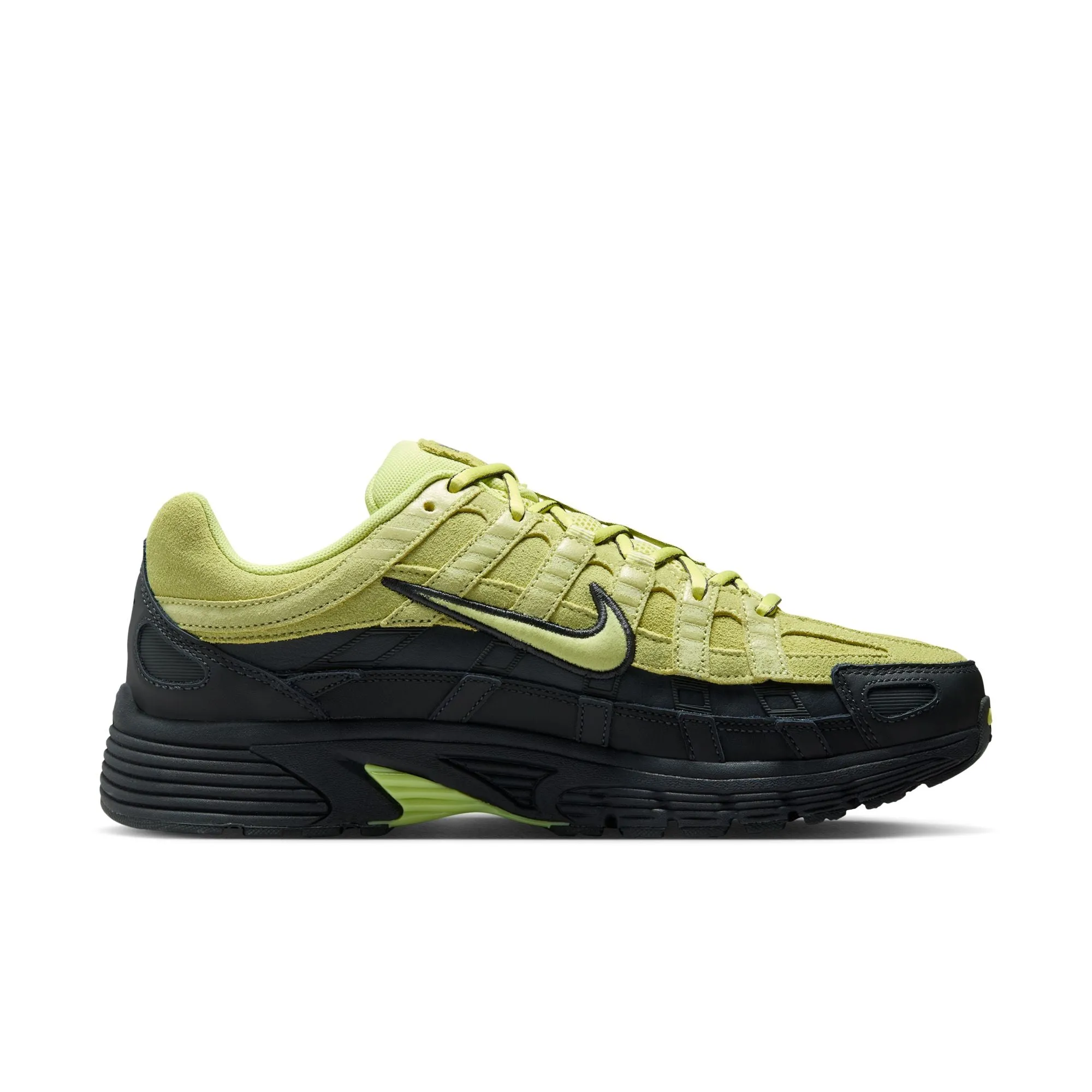NIKE P-6000 PRM Limelight/limelight-dk Smoke Grey IF0668-300 Ultra Light Trail Running