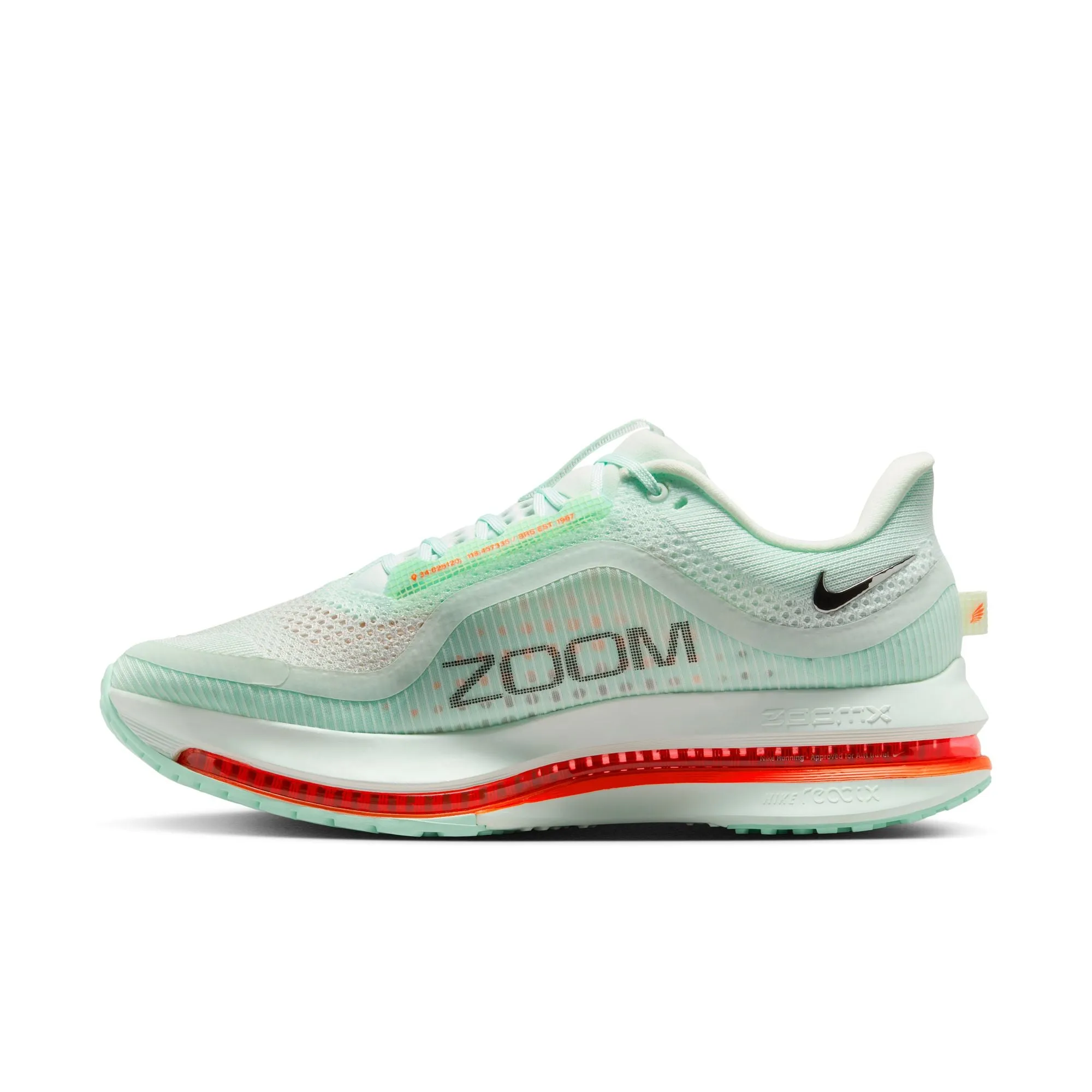 Nike Pegasus Premium Barely Green/bright Crimson-mint Foam HQ2592-301 Pure Black