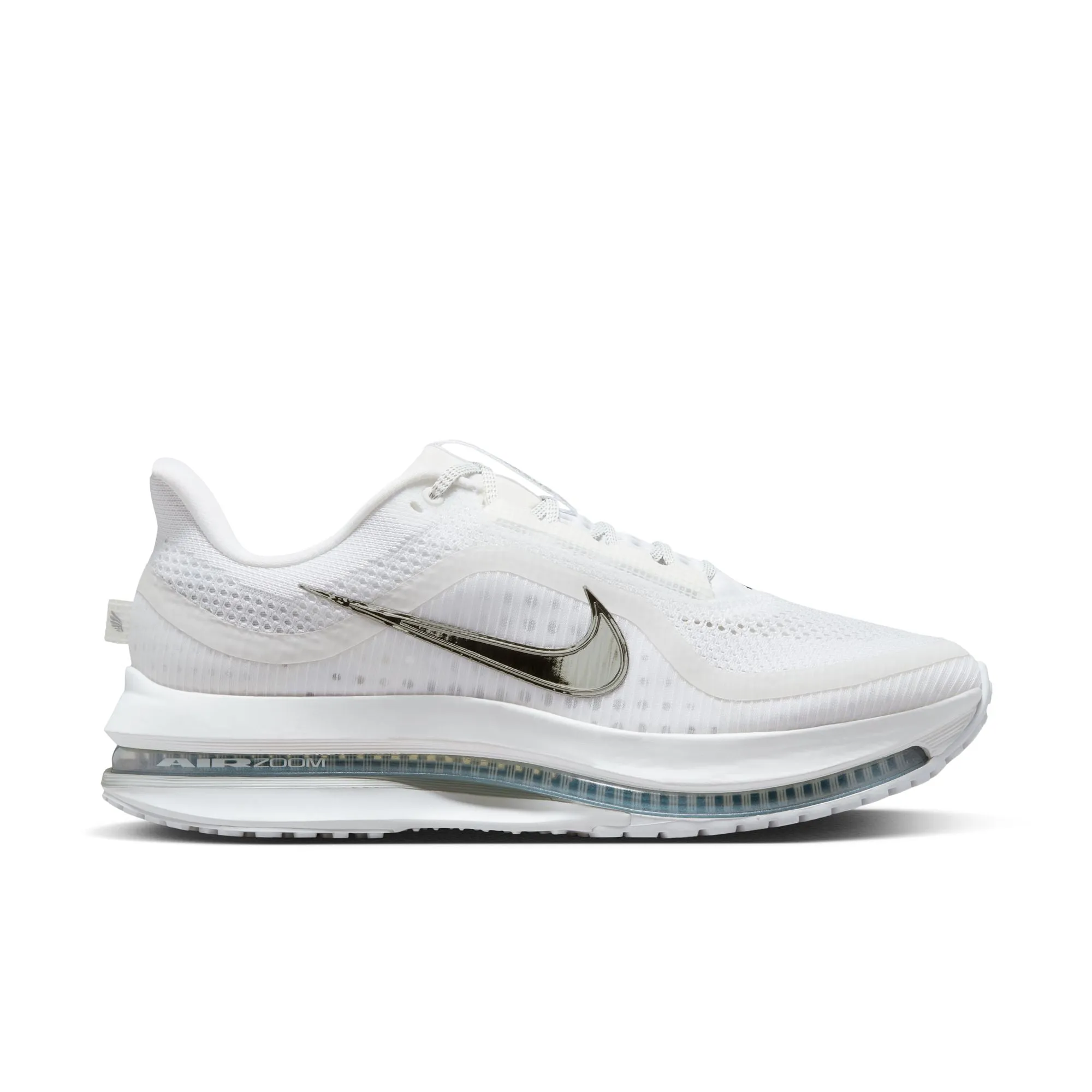 Nike Pegasus Premium Women's  WHITE/METALLIC SILVER-METALLIC SILVER HQ2592-102 Ventilated
