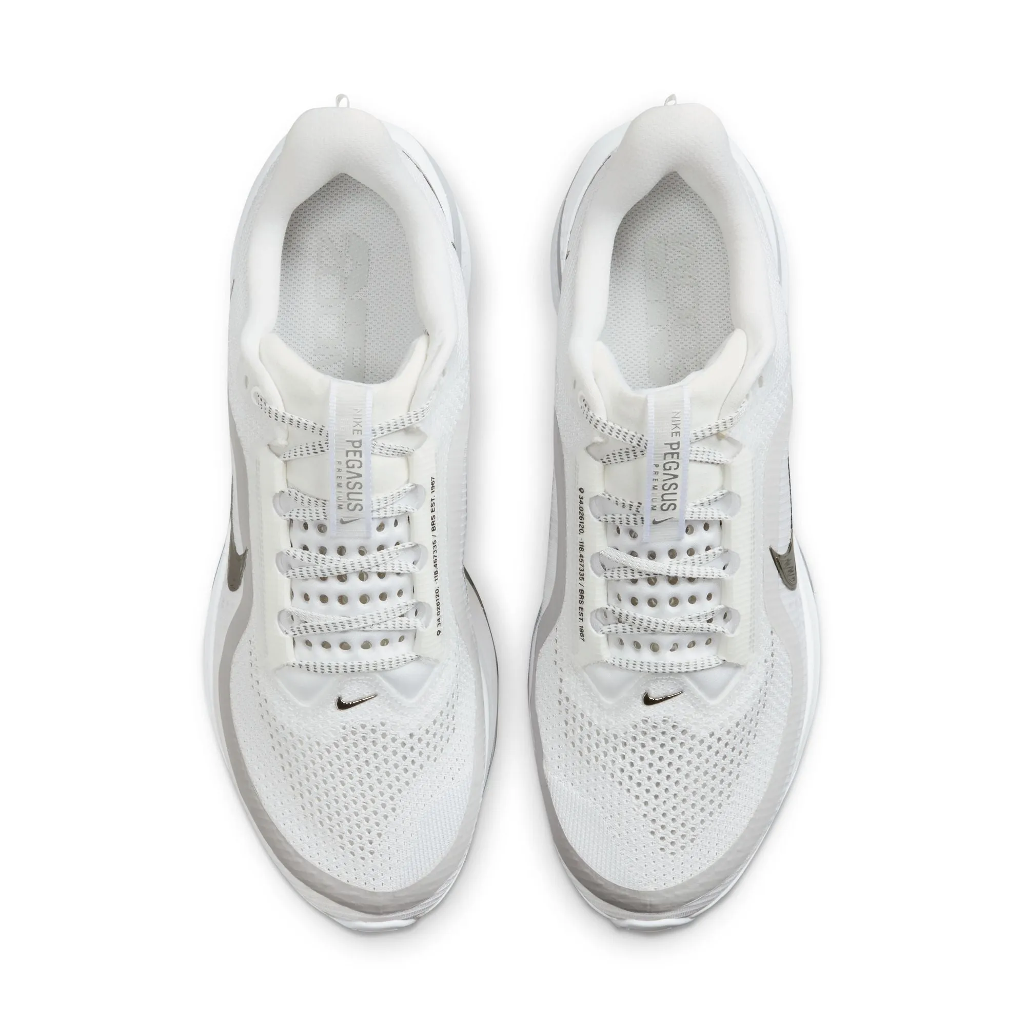 Nike Pegasus Premium Women's  WHITE/METALLIC SILVER-METALLIC SILVER HQ2592-102 Performance