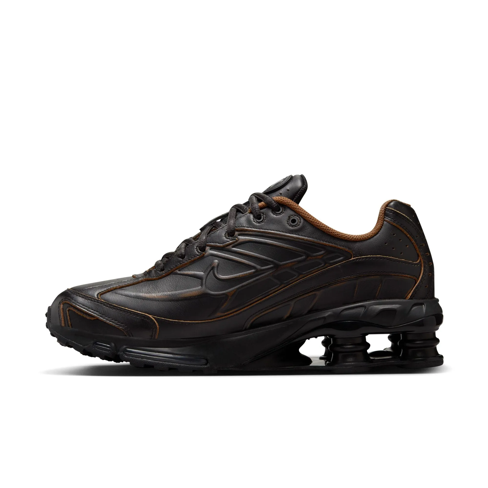 Breathable mesh Nike Shox Ride 2 Premium Black/black-lt British Tan HV4447-010