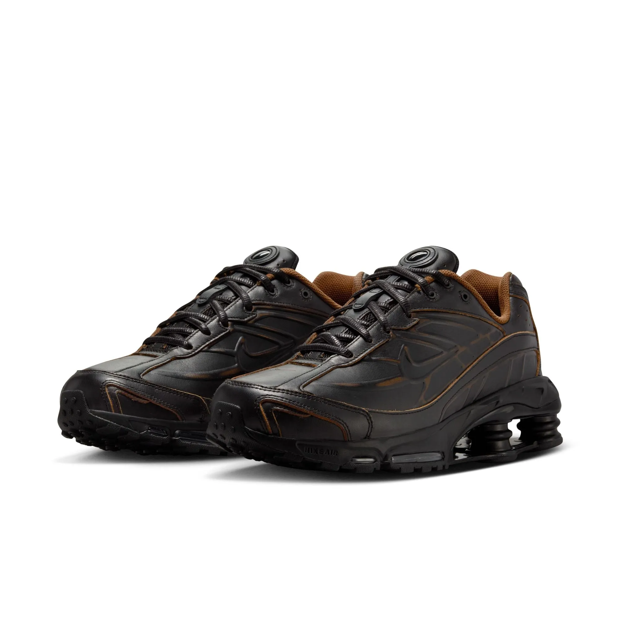 Nike Shox Ride 2 Premium Black/black-lt British Tan HV4447-010 Waterproof Standing All