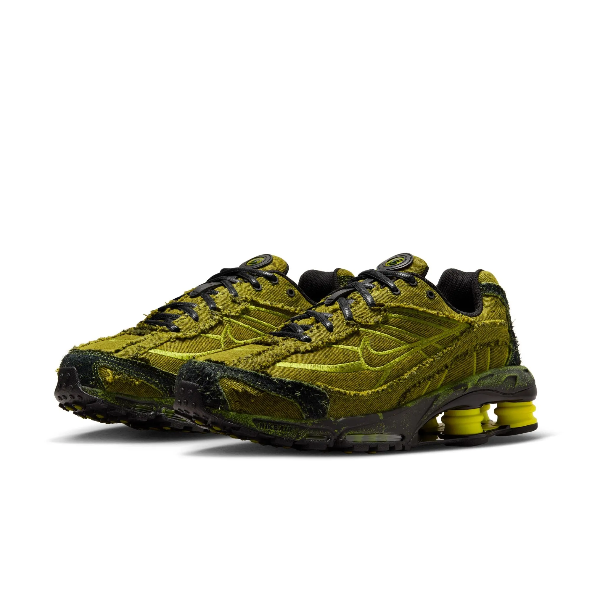 Breathable Nike Shox Ride 2 Premium Men's Shoes Color: Black/bright Cactus-cyber-volt IH3356-010