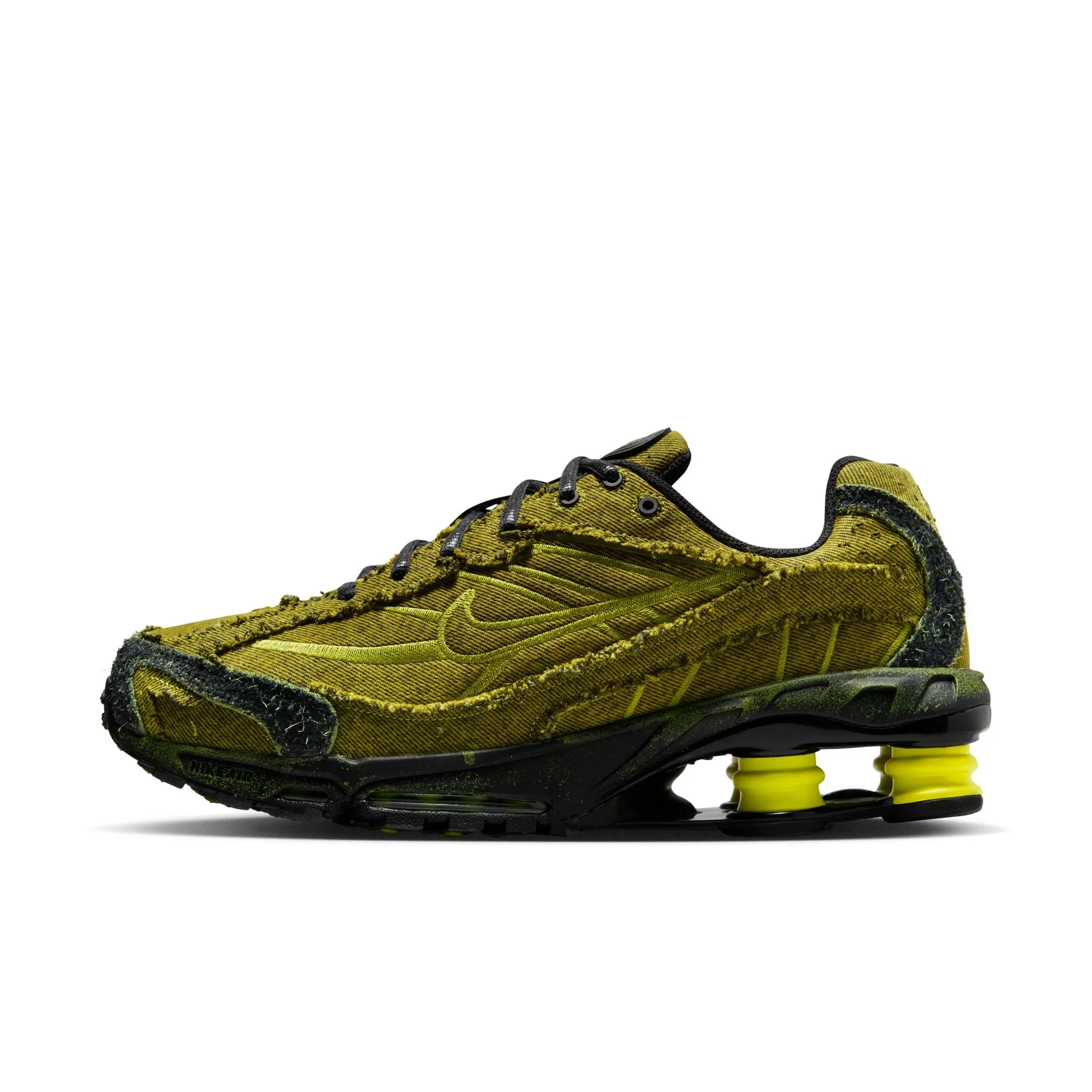 Nike Shox Ride 2 Premium Men's Shoes Color: Black/bright Cactus-cyber-volt IH3356-010 Muscle Aid Bold Tone