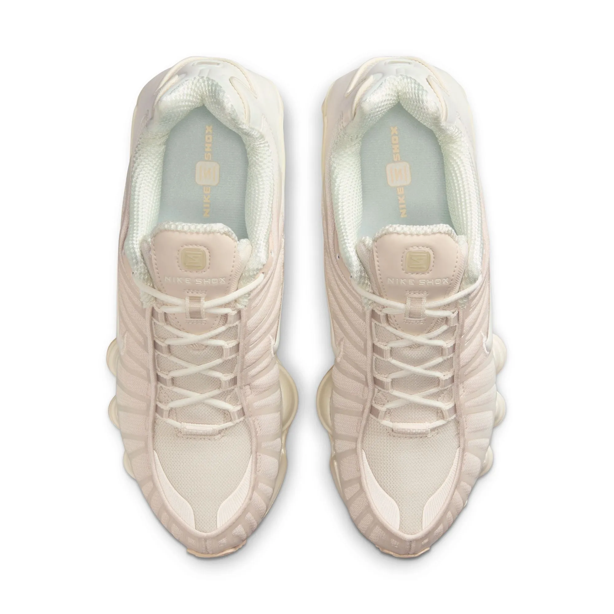 Nike Shox TL Women's  Pearl White/soft Pearl-particle Pink IH5075-219 Rubber Outsole Gift Easy