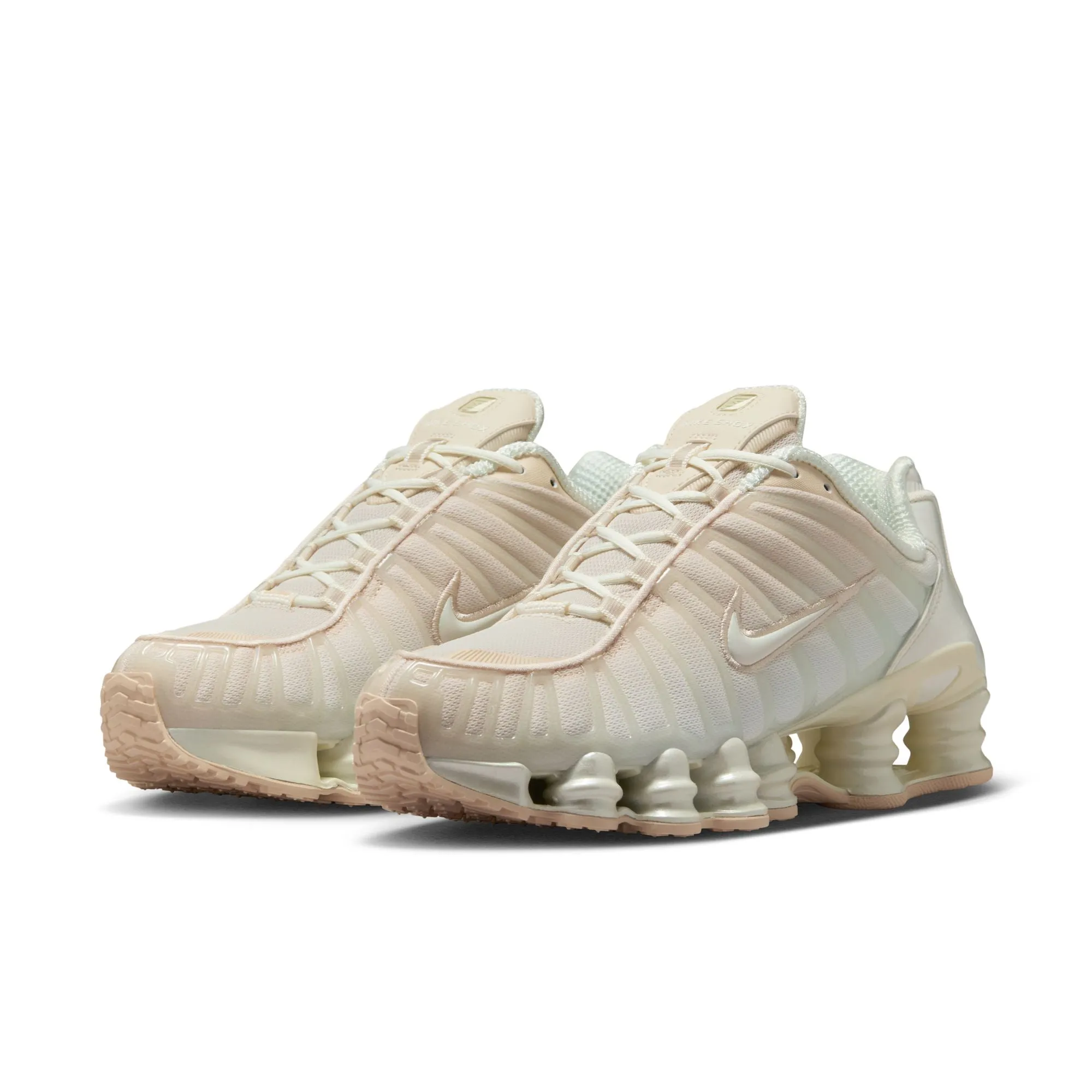 Deep Shade Bone Aid Nike Shox TL Women's  Pearl White/soft Pearl-particle Pink IH5075-219