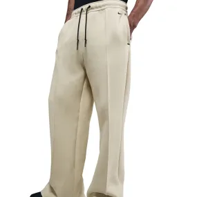 Silent Walk Month Strong Nike Tech Men's Wide-Leg Fleece Pants Color: Lt Khaki/black Style: HJ0695-229