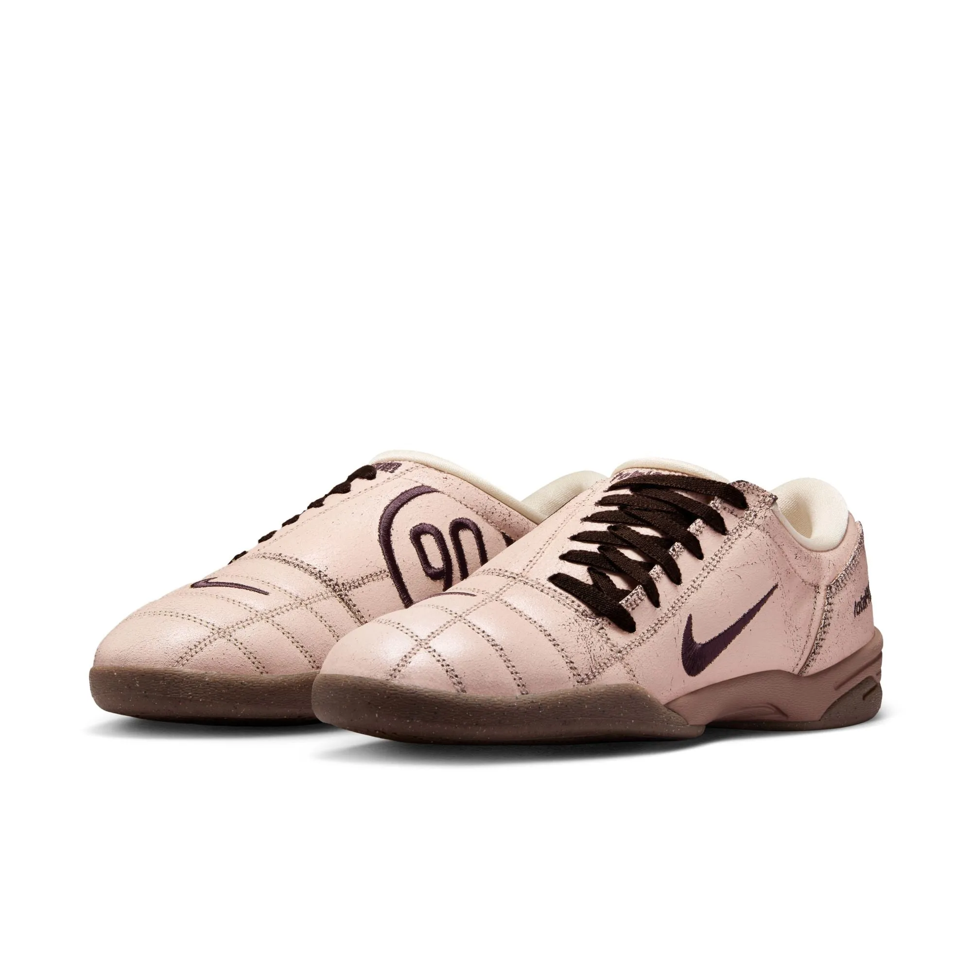Nike Total 90 Premium Men's Shoes Color: Pearl White/shadow Brown-pearl White IH2090-200 Stretch Fabric Active People