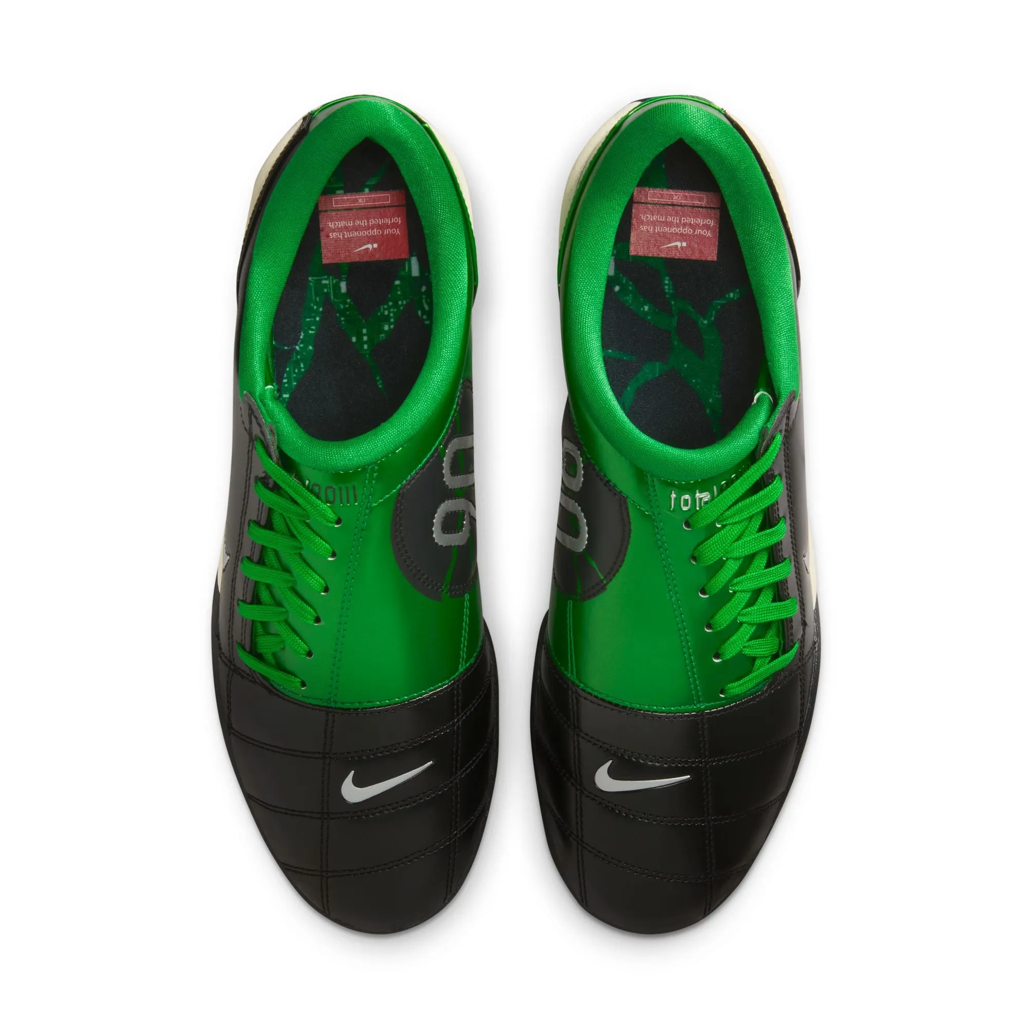 Nike Total 90 SP Black/metallic Silver-apple Green IM7974-001 Dream Path