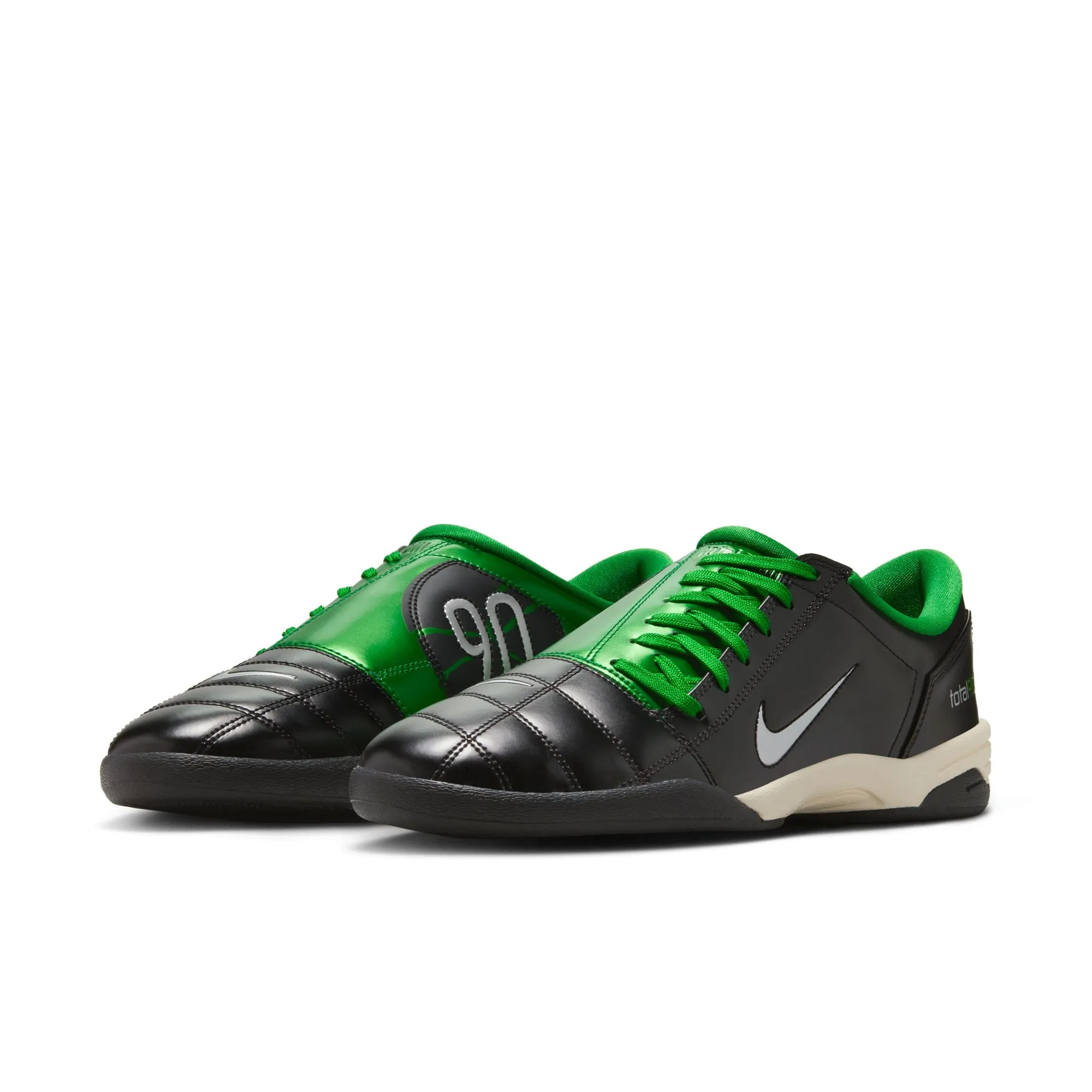 Stretch Fabric Weekend Trip Durable Build Nike Total 90 SP Black/metallic Silver-apple Green IM7974-001