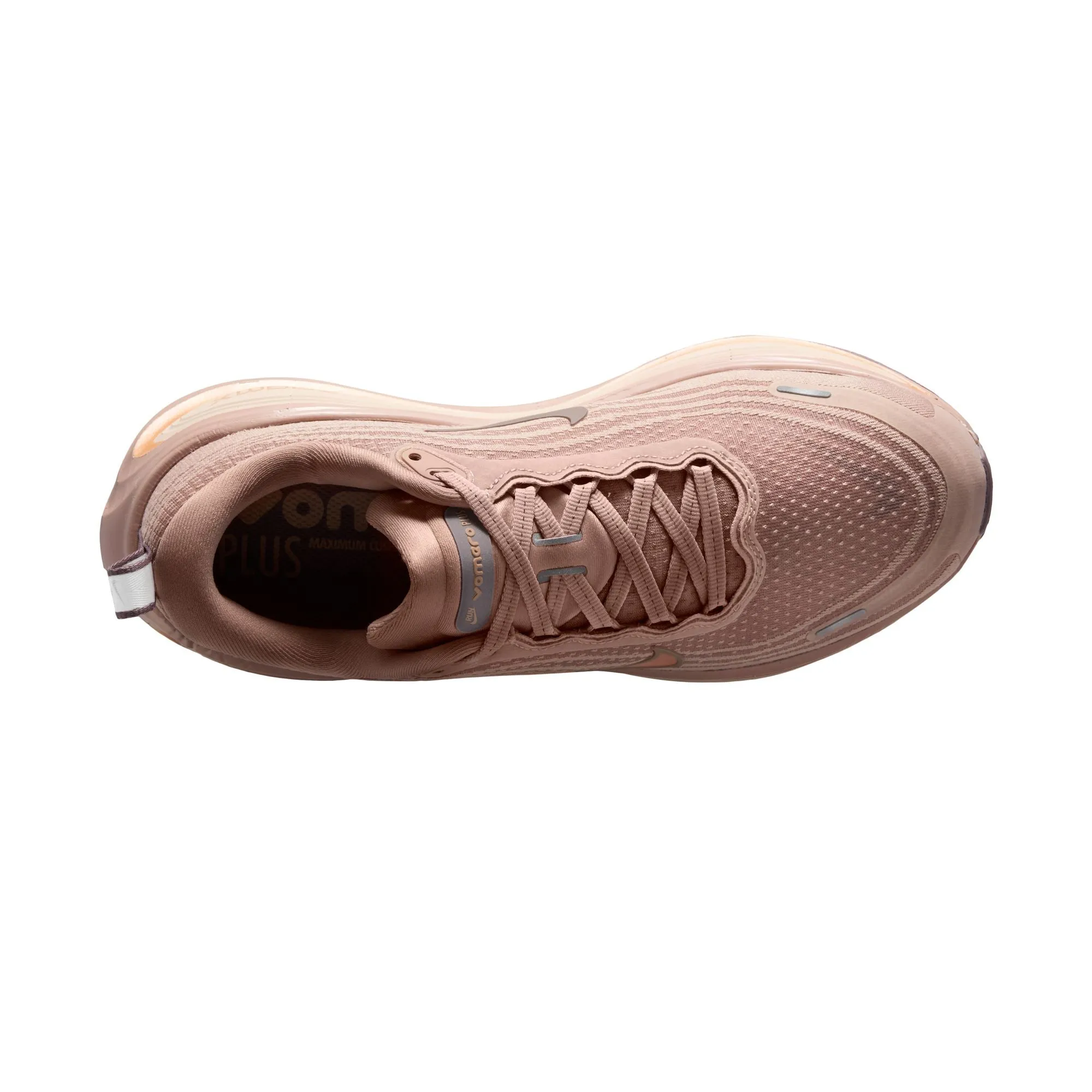 Nike Vomero Plus Women's Road Running Shoes Color: Particle Pink/mtlc Rose Gold-silt Red Style: HV8154-601 Sand Move