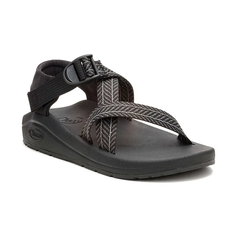Beach Sandals for Men Urban Fresh Men's CushZ Frond Black