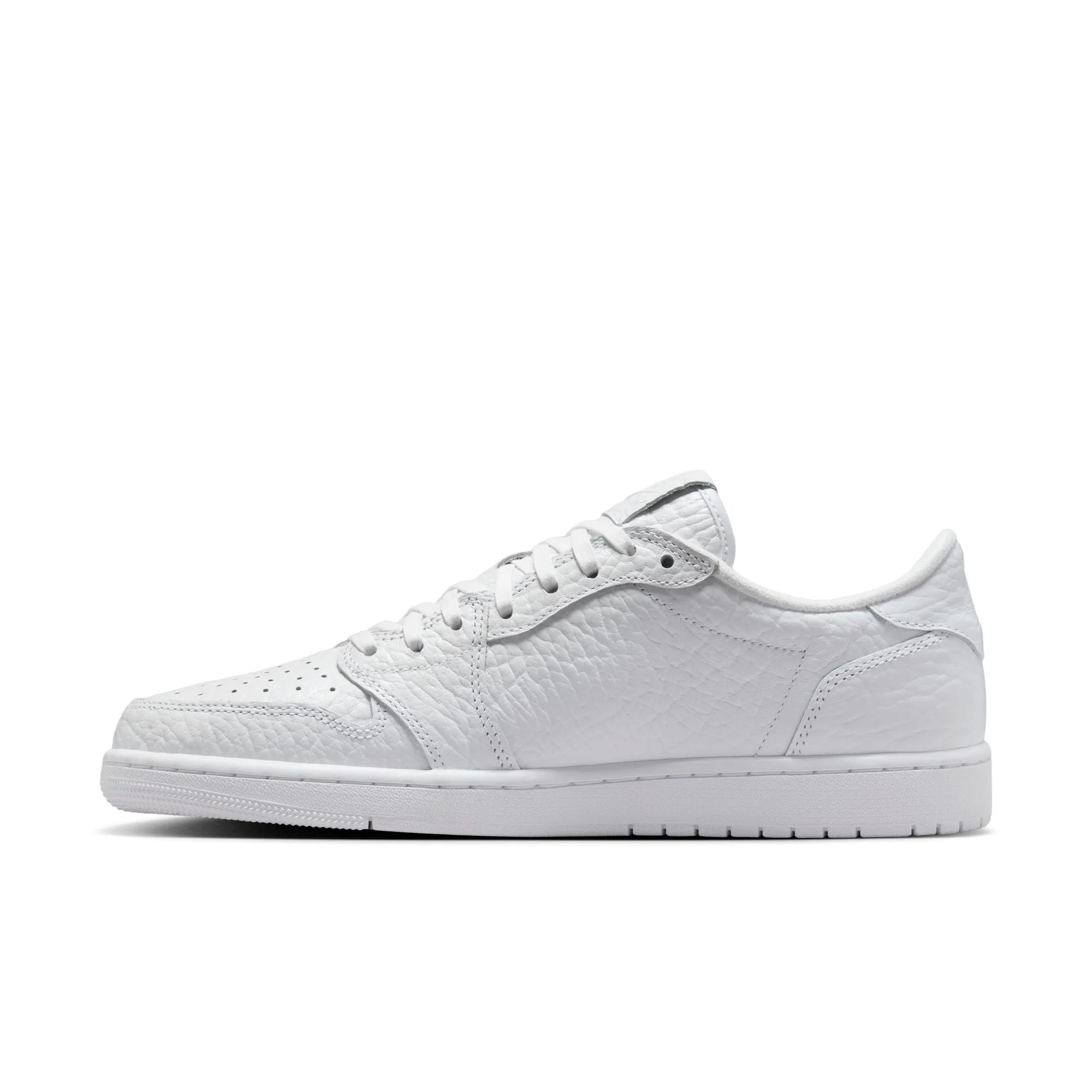 Air Jordan 1 Retro Low Men's No-Swoosh White/white-white 872782-100 Rain Step Quick Drying Airport Travel