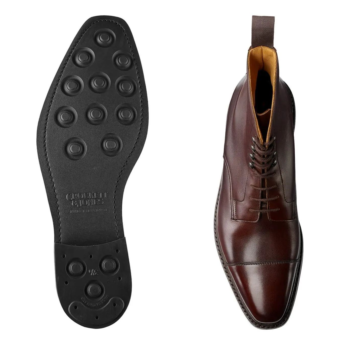 Anti Fatigue Northcote Dark Brown Wax Calf