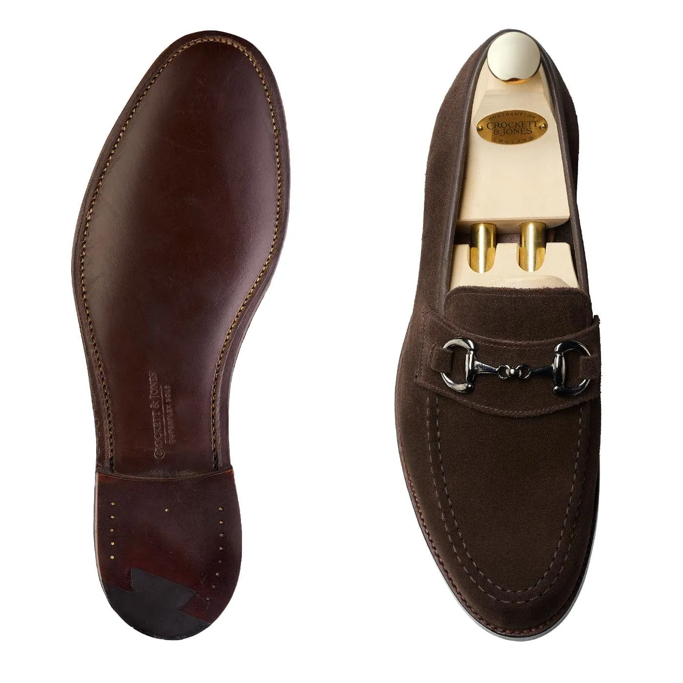 Finchley 2 Dark Oak Suede Fine Craftsmanship