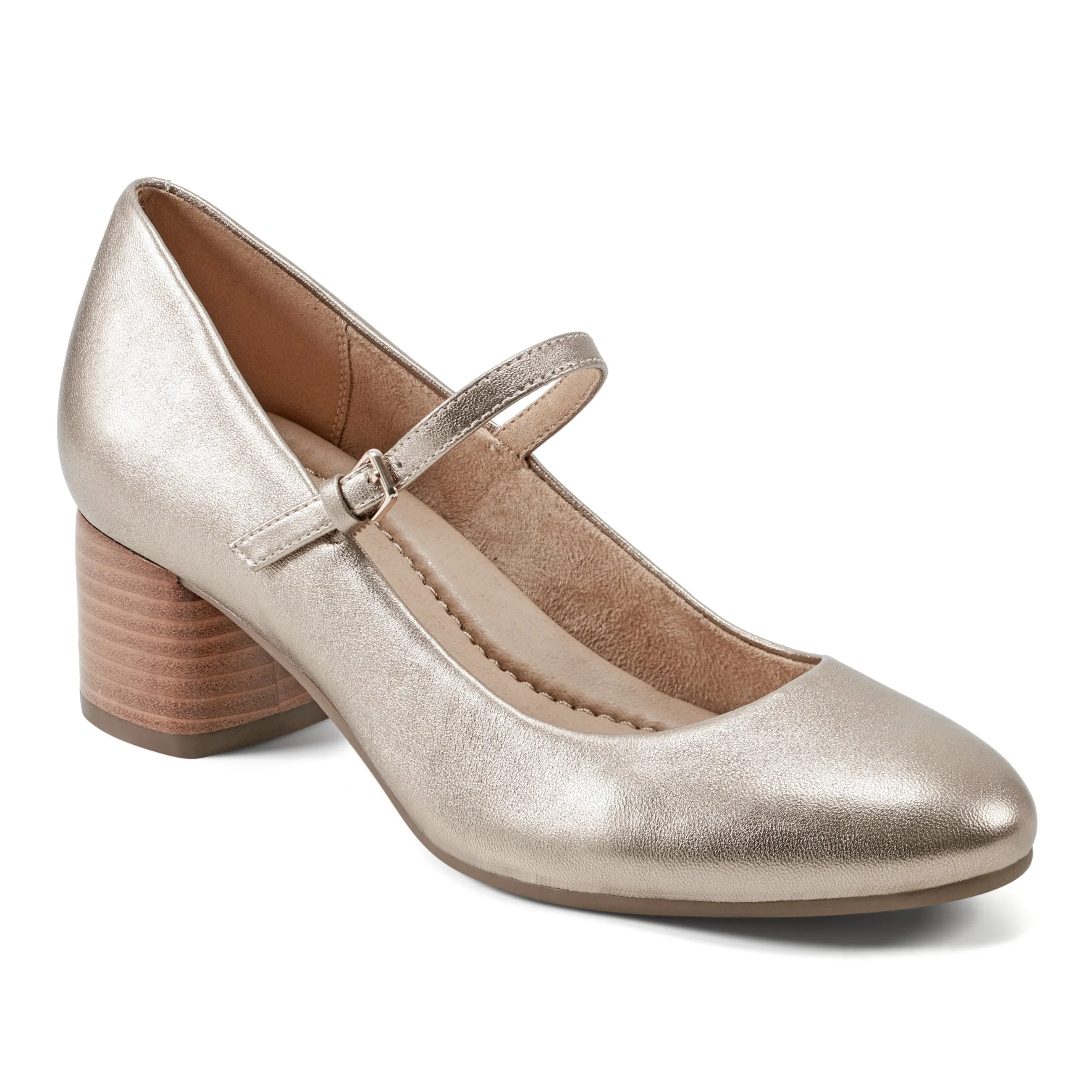 Rumer Mary Jane Block Heel Dress Pumps Height Plus