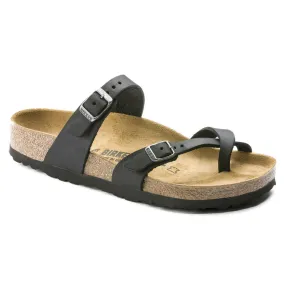Boardwalk Glam Stay Light MAYARI OILED LEATHER BLACK