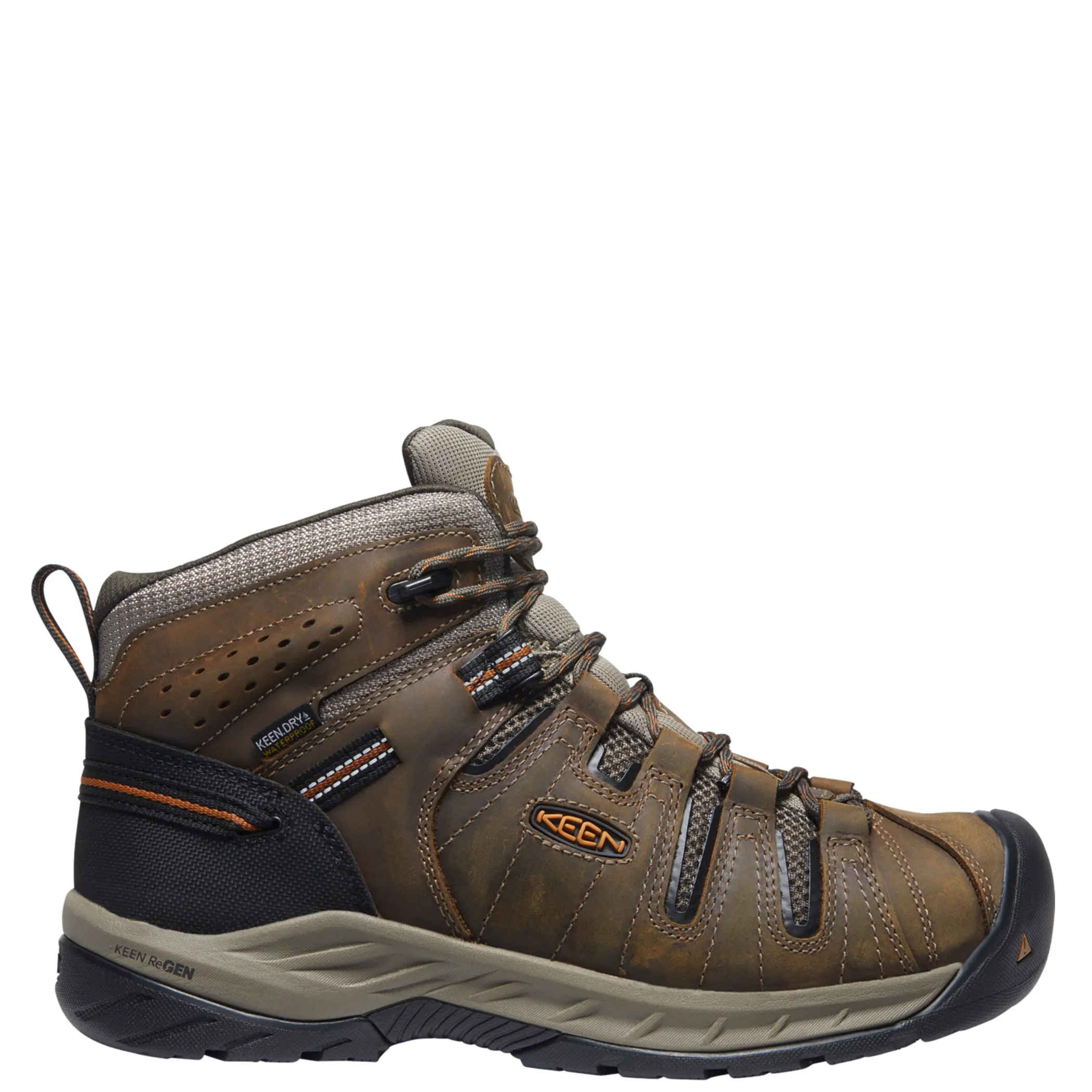 MEN'S FLINT II WATERPROOF MID Padded Interior Mountain Climber Wide Cut