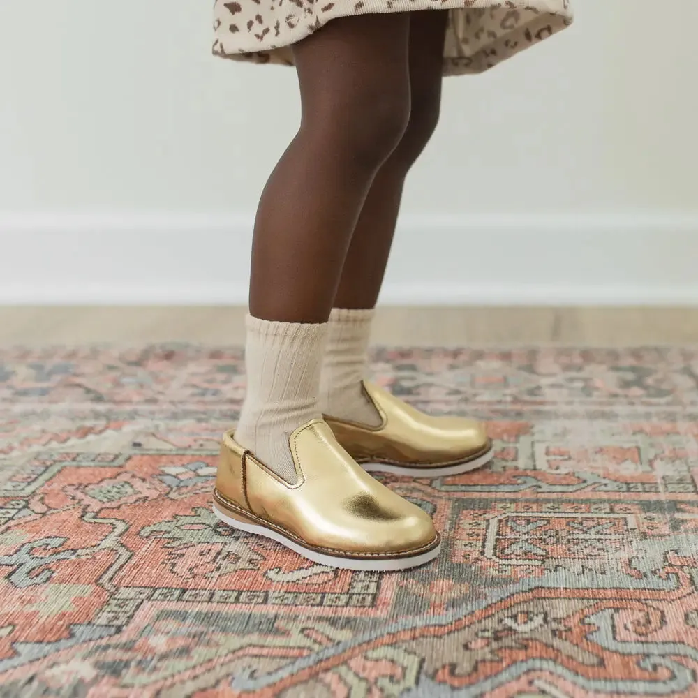 Loafer - Gold Silver Shine Media Pop