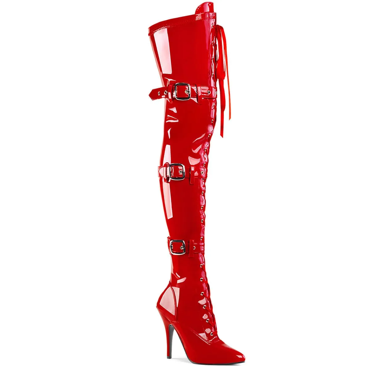 Waterproof Upper Wind Barrier SEDUCE-3028 Red Stretch Patent