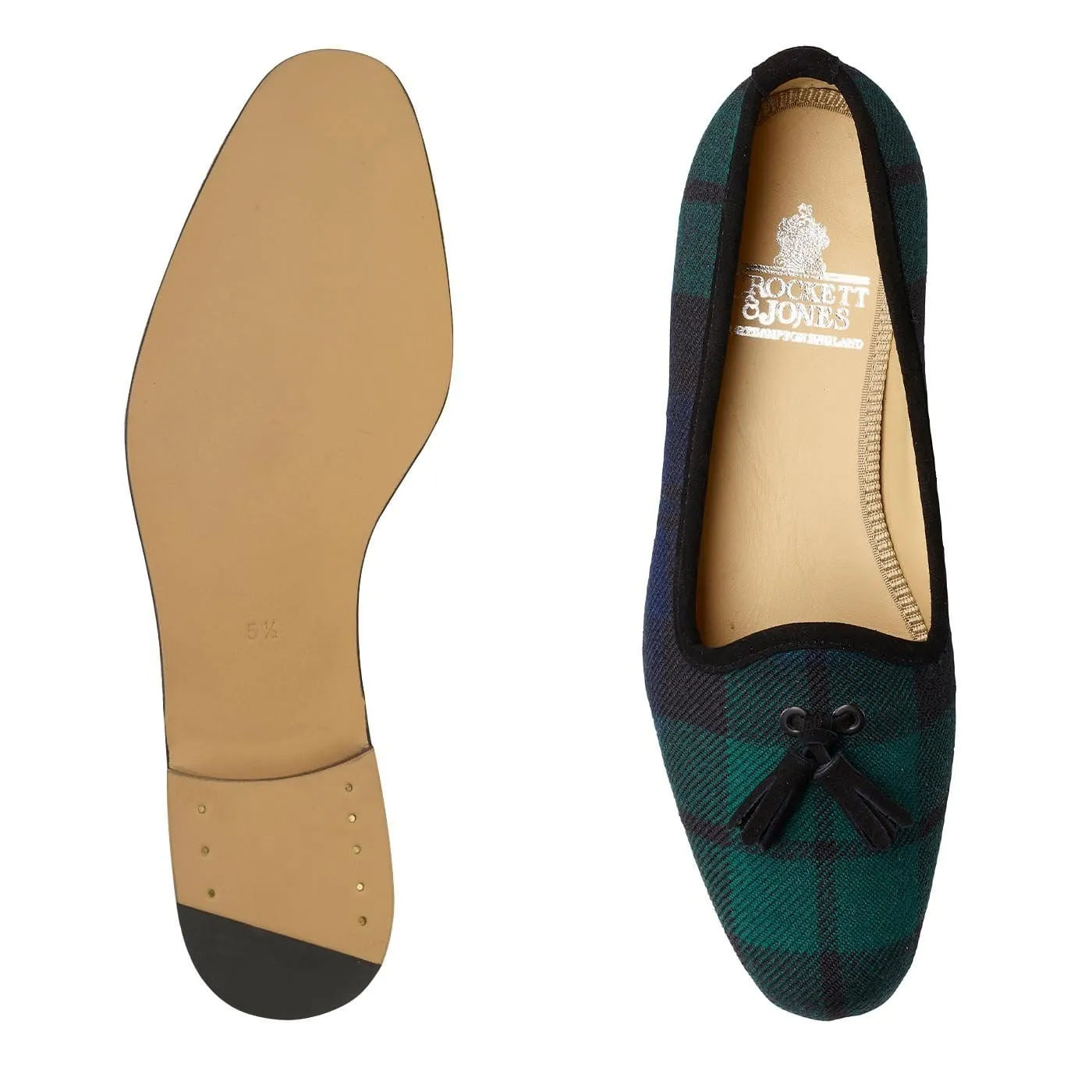 Simple Comfort Walk Pump Black Watch Tartan