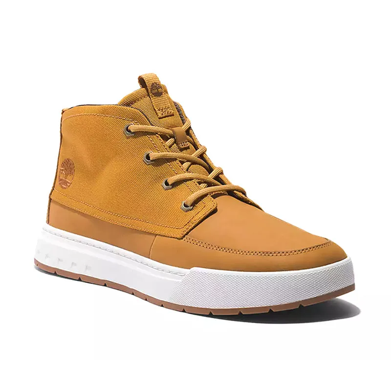 form - fitting running gear Men's Maple Grove Mid Sneaker Wheat Nubuck