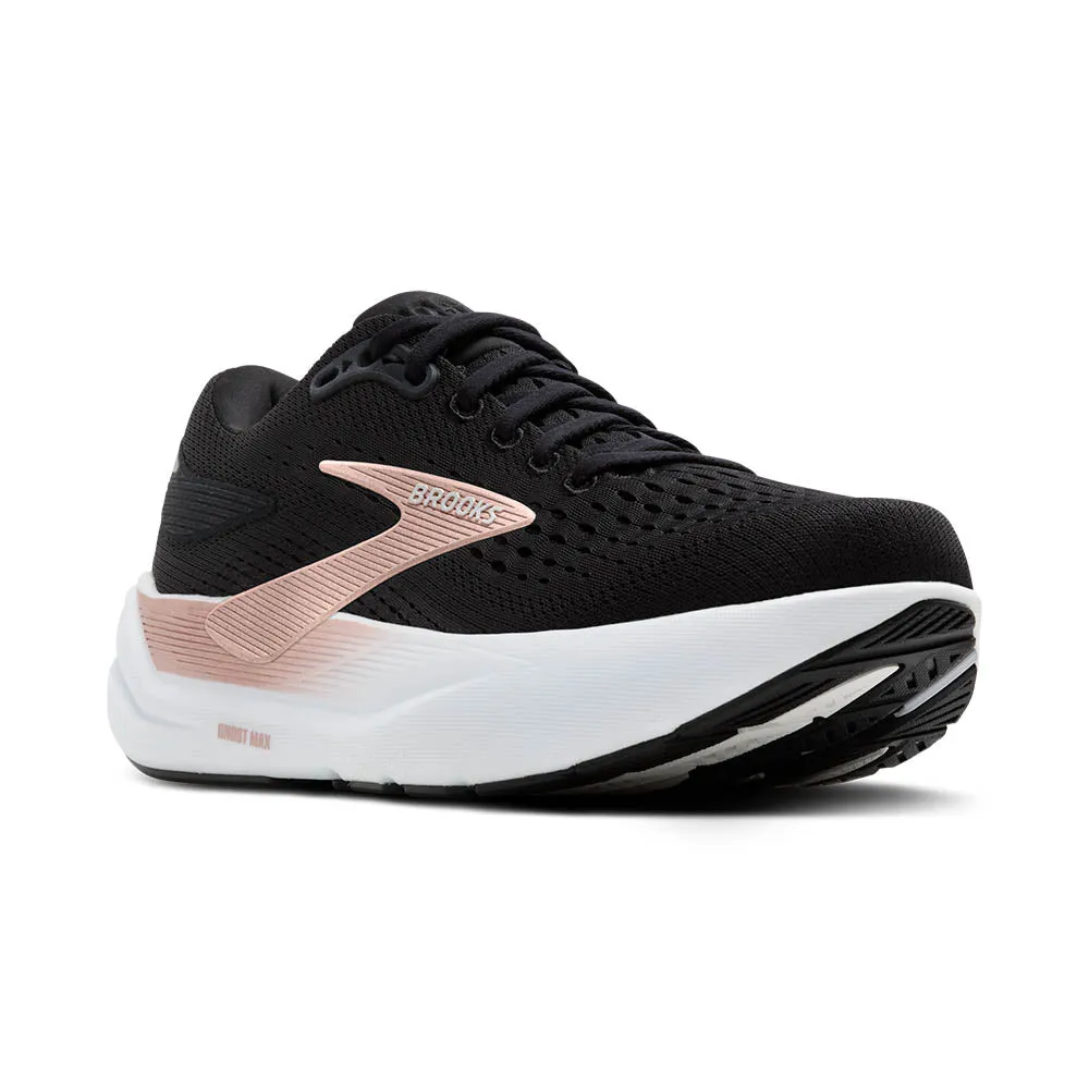 Women's Ghost Max 3 - Black / Black / Rose Gold running on track shoes