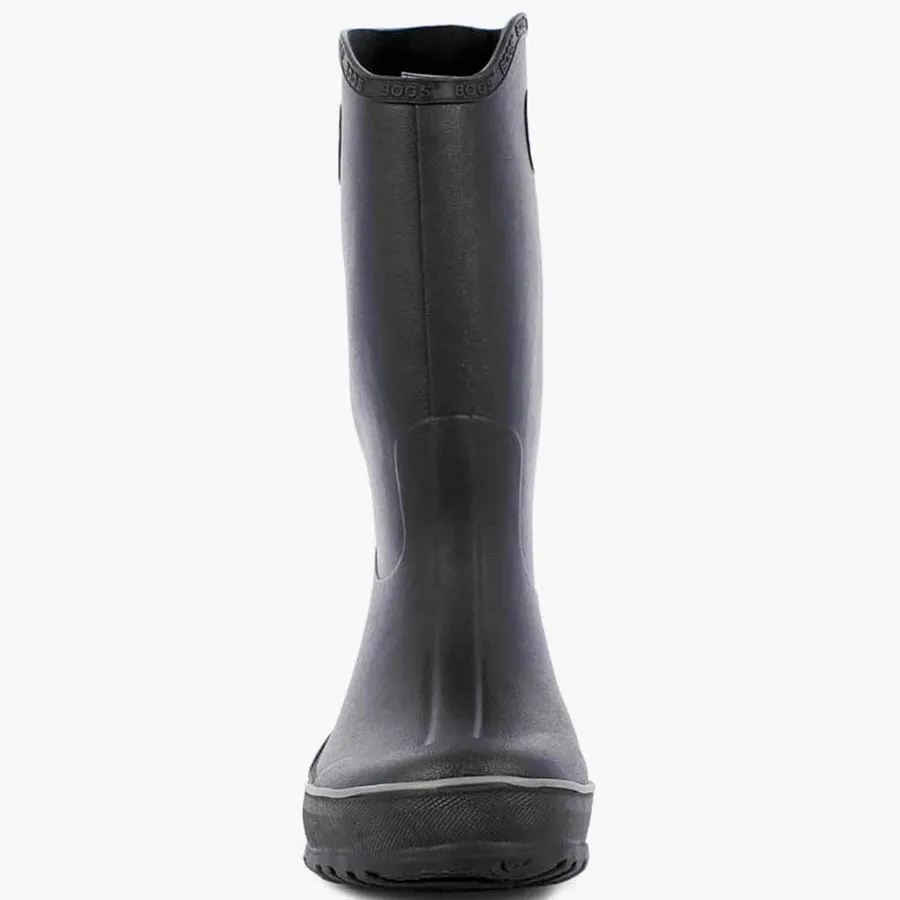 Rainboot Men's - Black Comfortable toe box Steel Cap