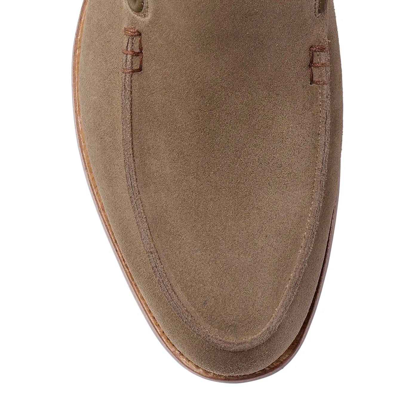 Salcombe Khaki Suede Fire Side Low Rise