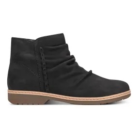 Hilaree Water Repellent Round Toe Ruched Casual Booties Adventure Wear