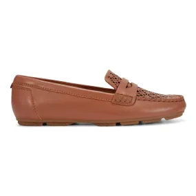 Low Profile Rough Terrain Durable Shell All Day Wear Remi Almond Toe Slip-on Casual Flat Loafers