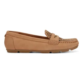 Remi Almond Toe Slip-on Casual Flat Loafers Adventure Time