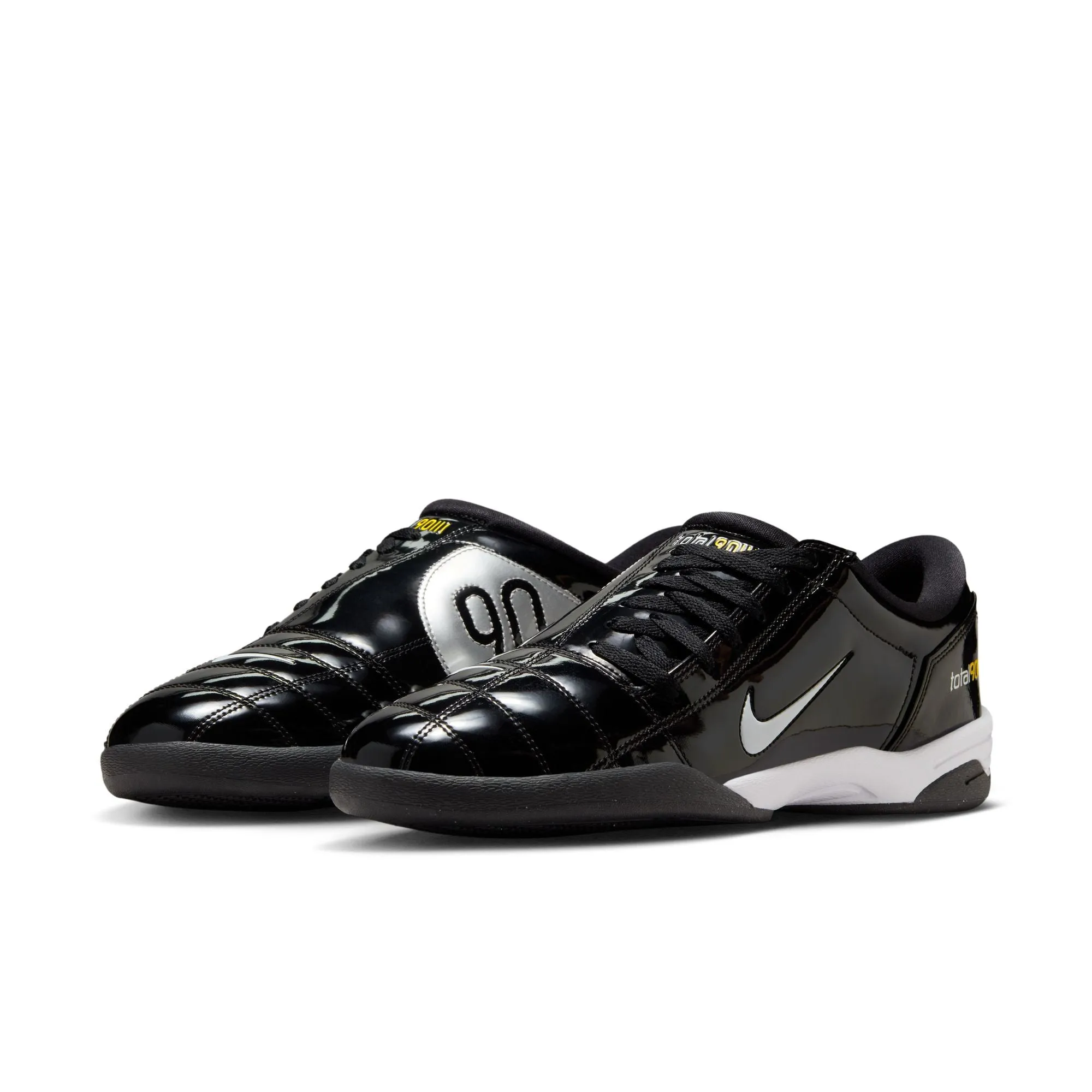 Leather Touch Nike T90 SP Black/white-metallic Silver HJ9351-001