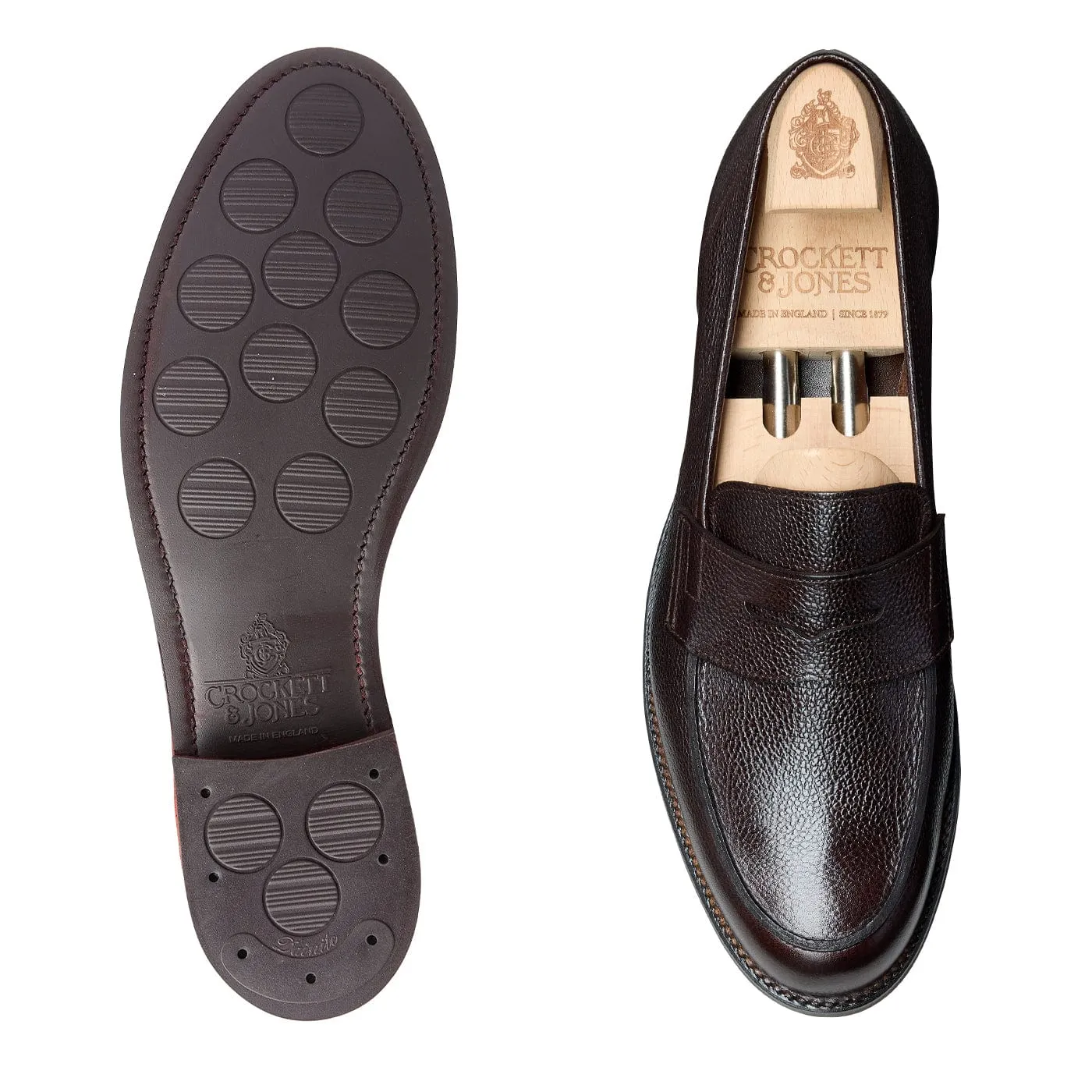 Premium Footwear Gloss Touch Richmond 2 Truffle Angus Grain