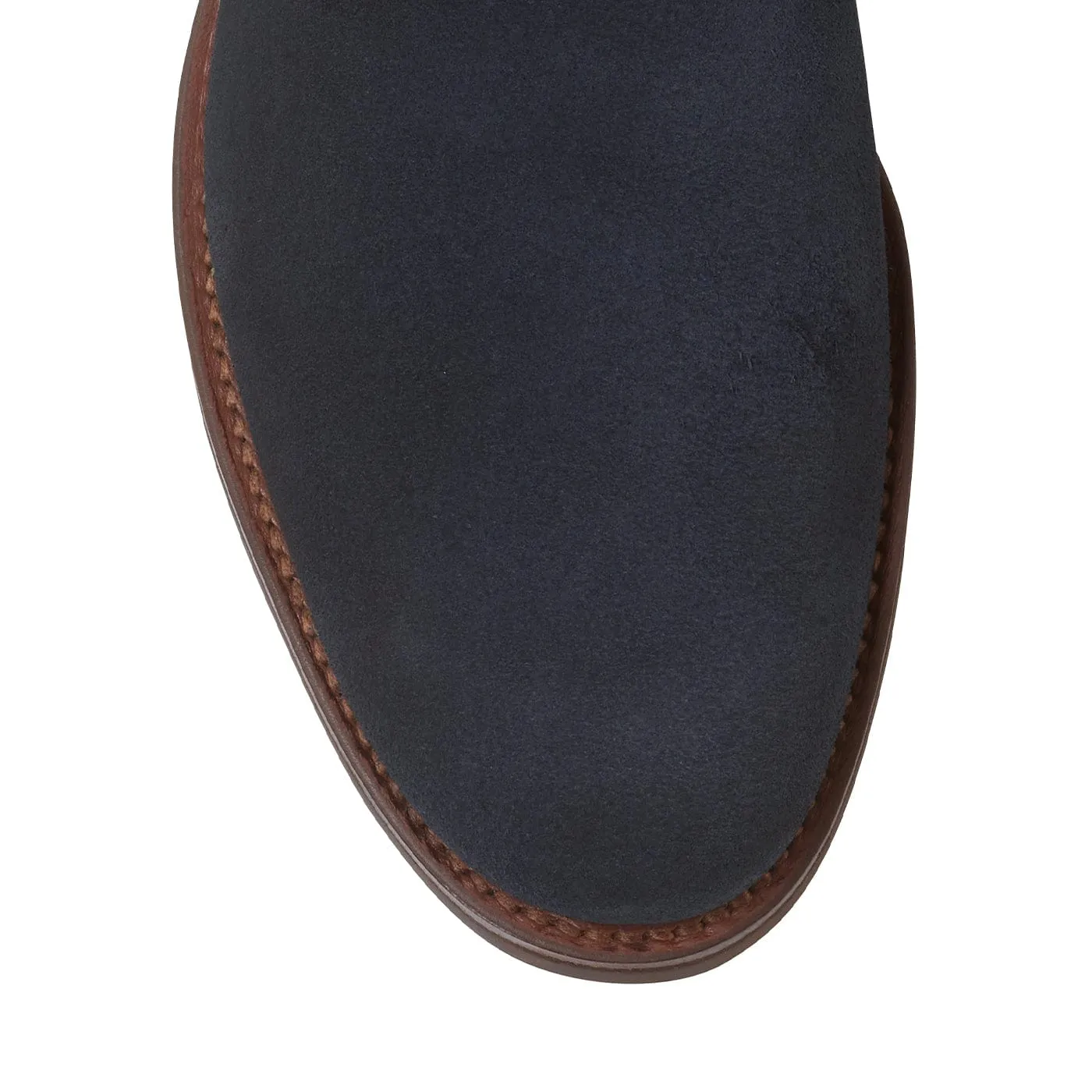 Anti-Skid Chukka 4 Indigo Reverse Butt Suede
