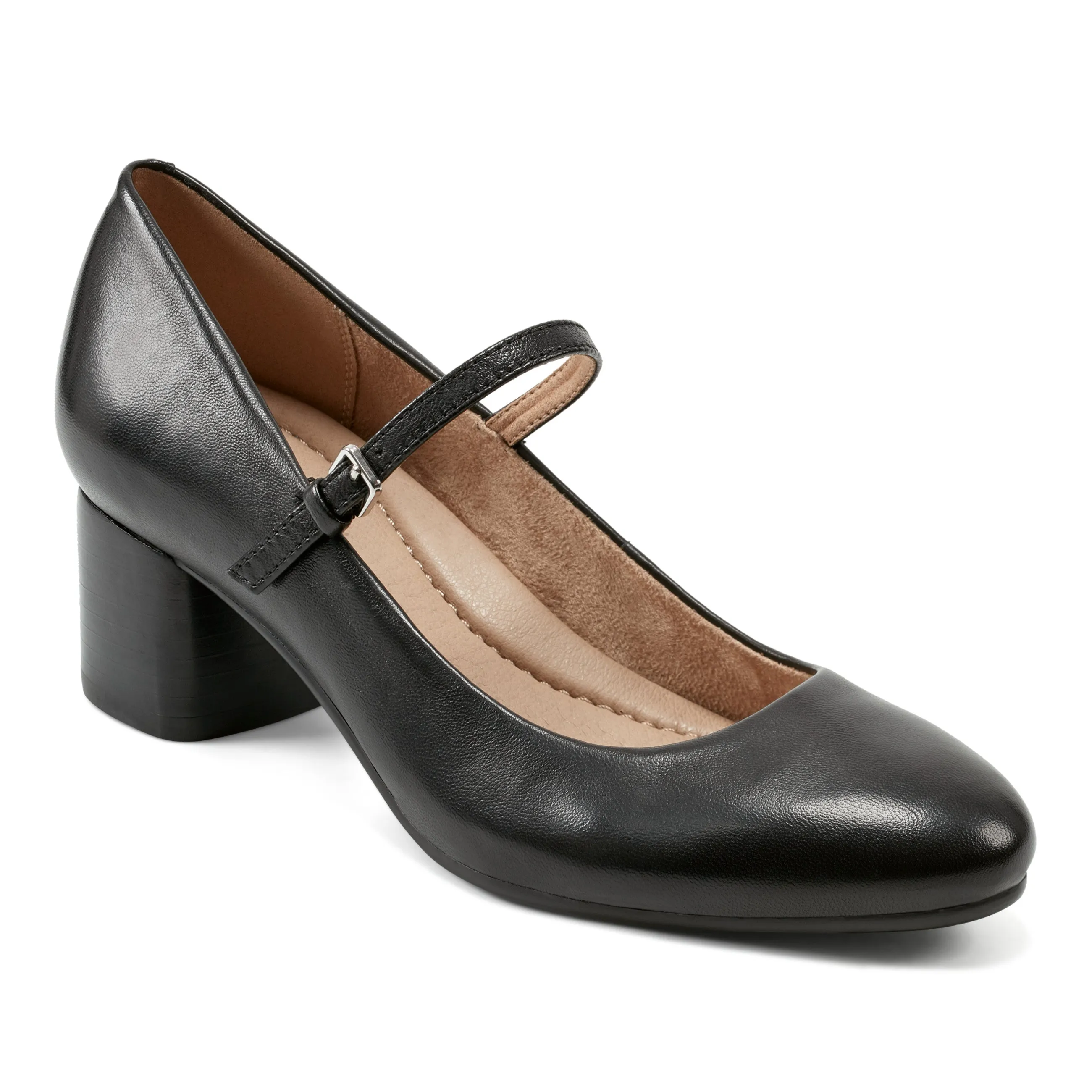 Casual Move Rumer Mary Jane Block Heel Dress Pumps