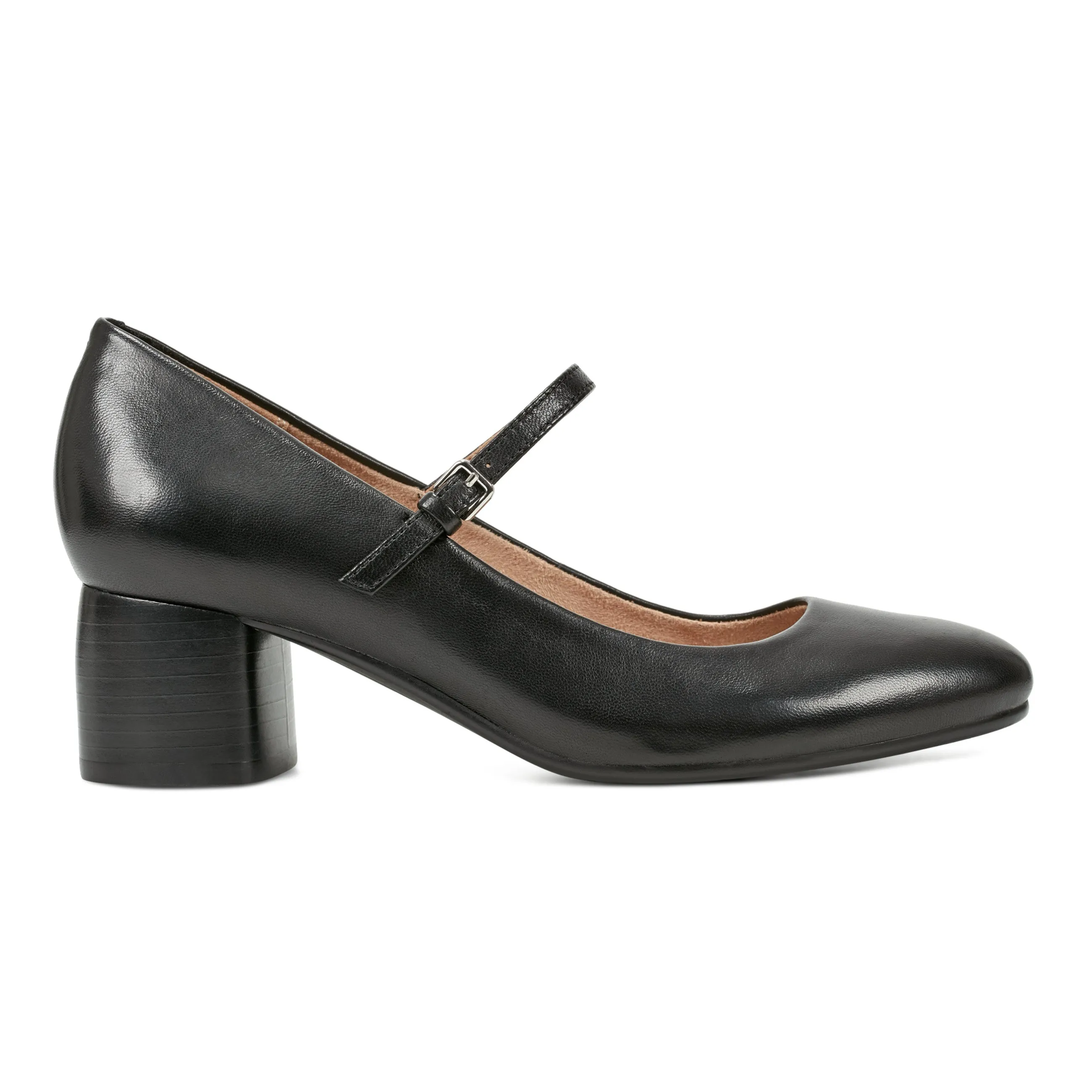 Comfort collar Street Ball Rumer Mary Jane Block Heel Dress Pumps