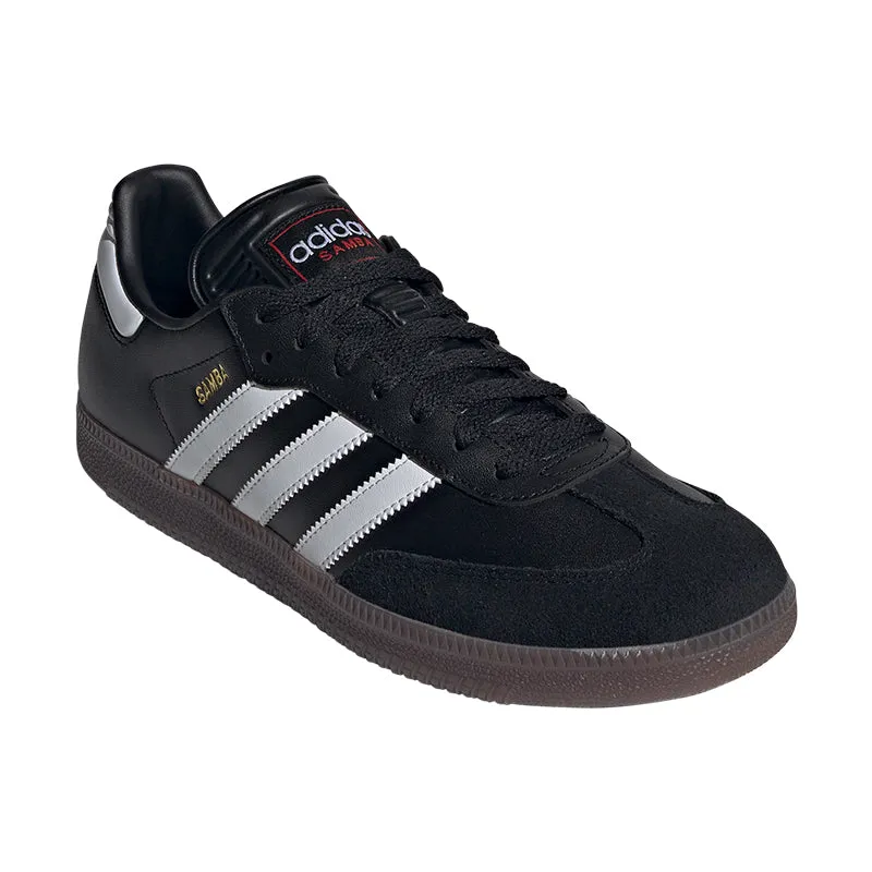 Men's Samba Black/White/Red soccer shoes