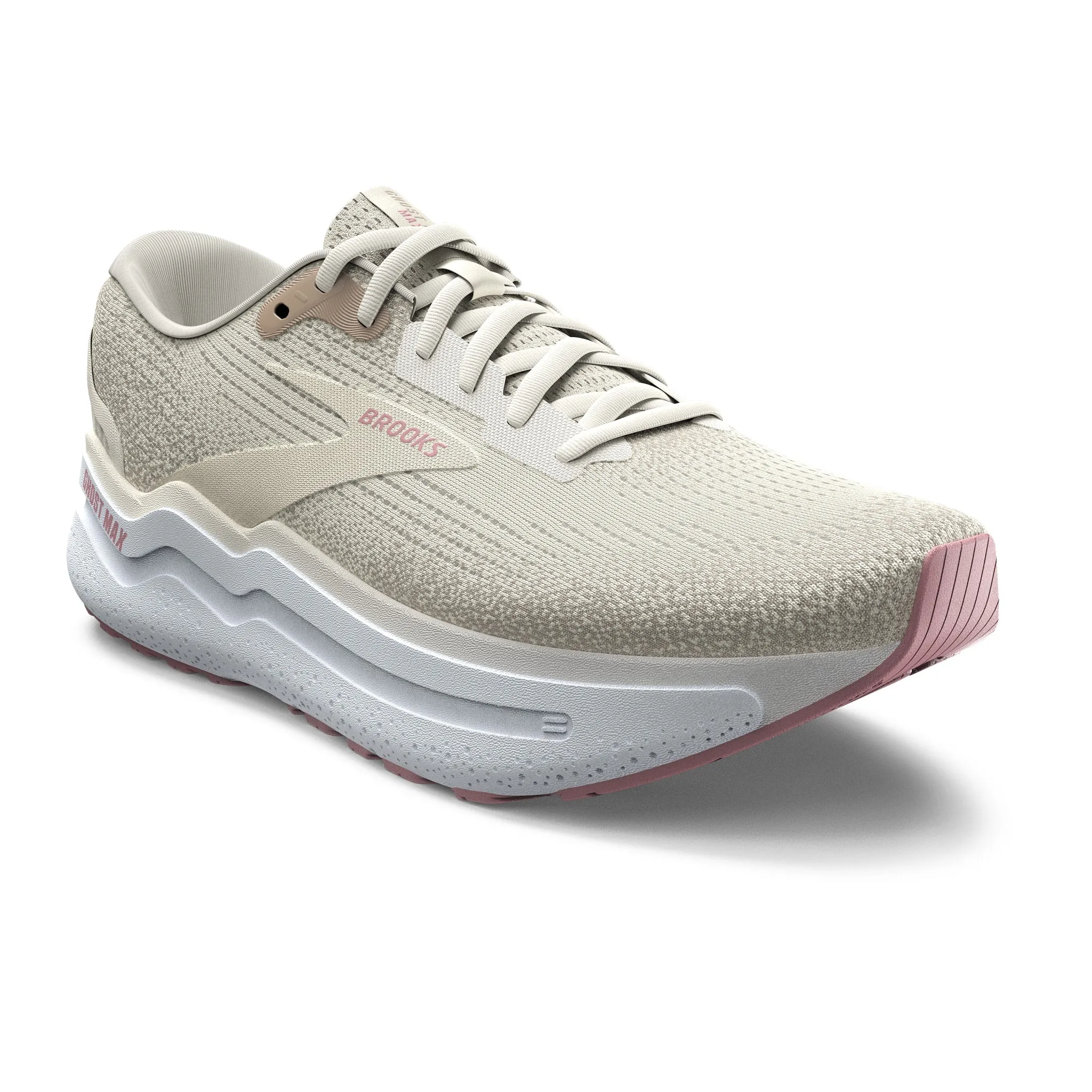 Women's Ghost Max 2 - Coconut Milk / Gray / Zephyr lace - up shoe model