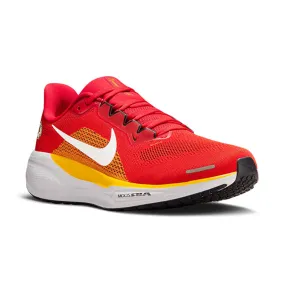 Men's Pegasus 41 Chiefs University Red/Black/Gold Long Wear Comfort shock - absorbing shoe attributes