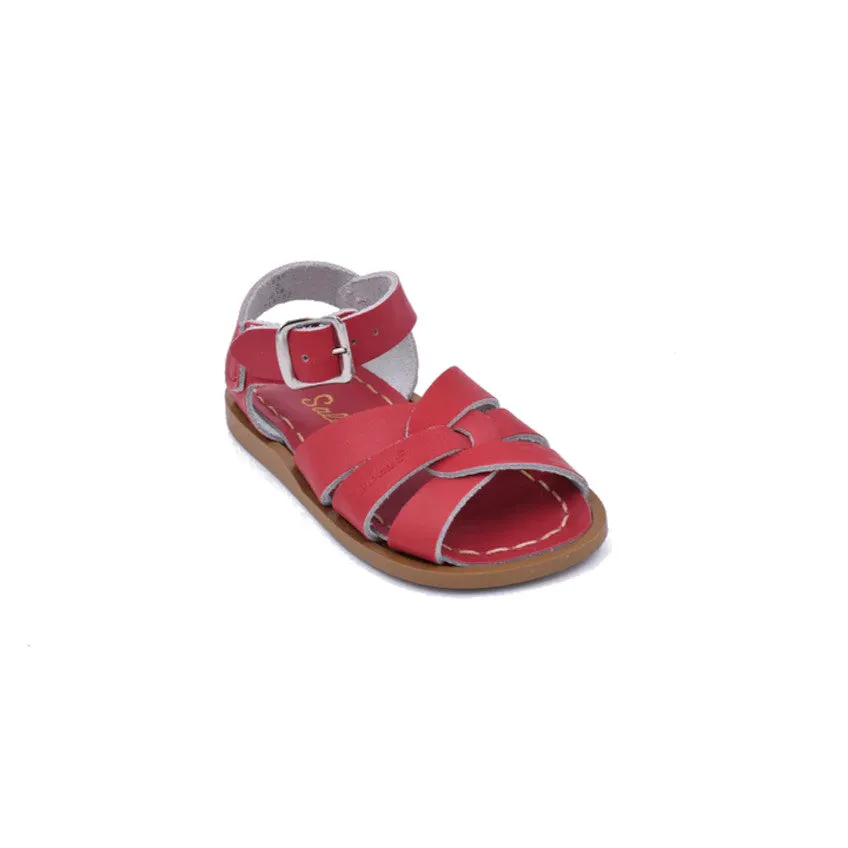 SALTWATER SANDAL RED Comfort Design Features