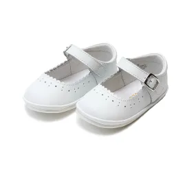 Scarlett Scalloped Mary Jane (Infant/Toddler) Canvas kids' shoes