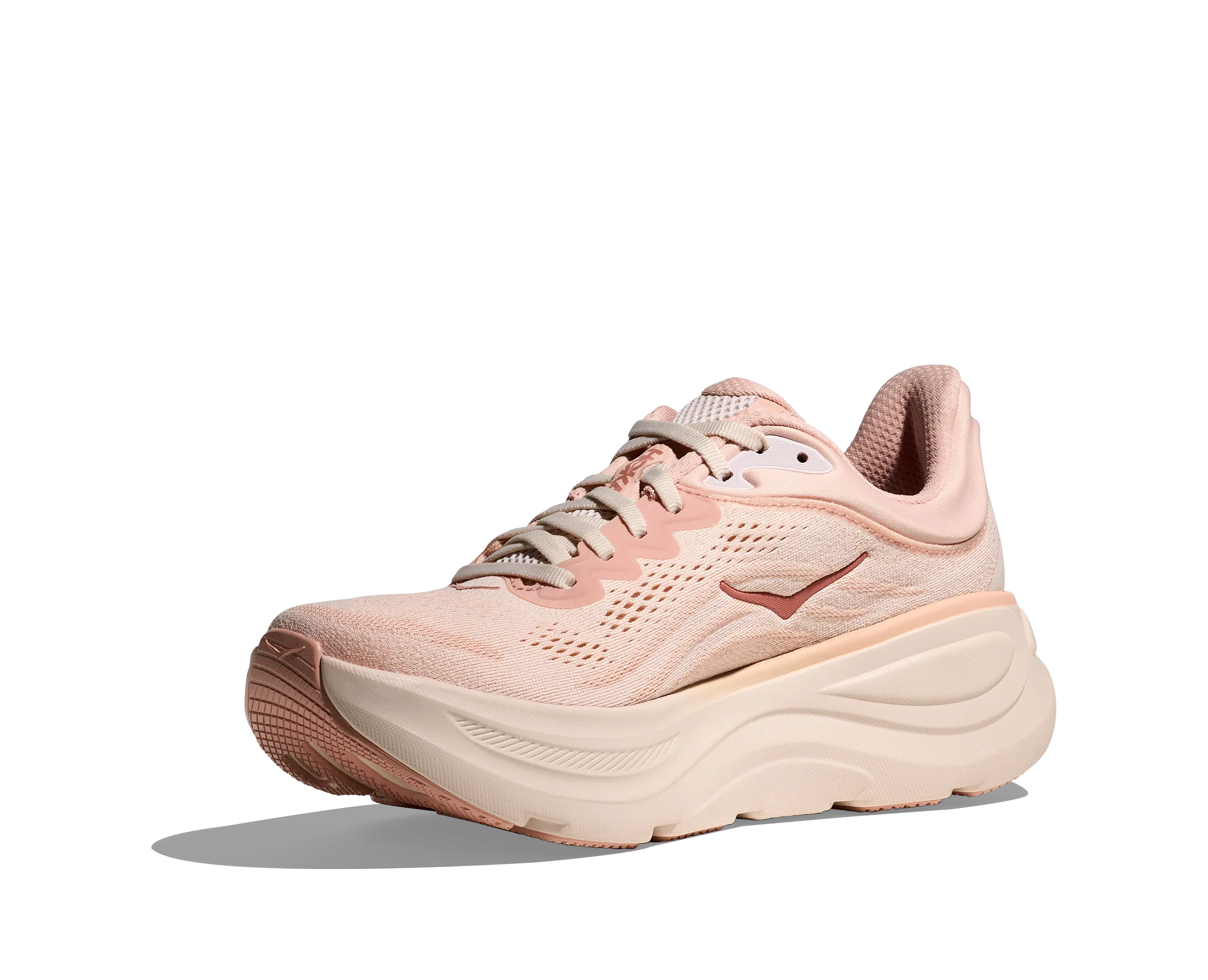 running in half - marathons shoes celebrity - endorsed shoes Women's Bondi 9 - Rose Latte / Rose Cream