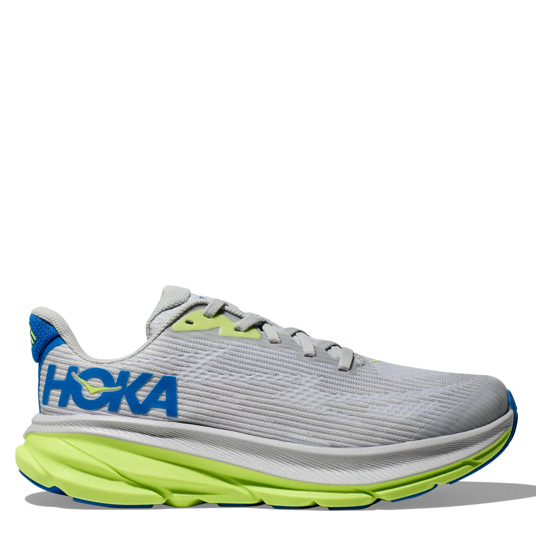 Kids' Clifton 9 tropical - themed running shoes