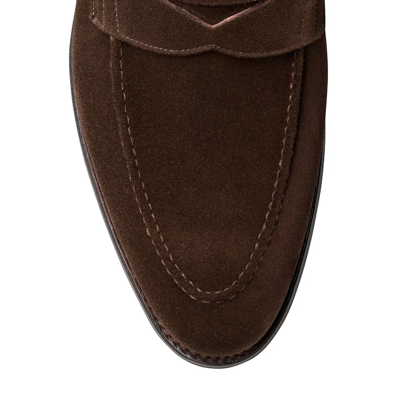 Sydney Dark Brown Suede Stylish Appeal