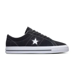 Fur Trim CONVERSE CONS One Star Pro Suede Black/Black/White 171327C