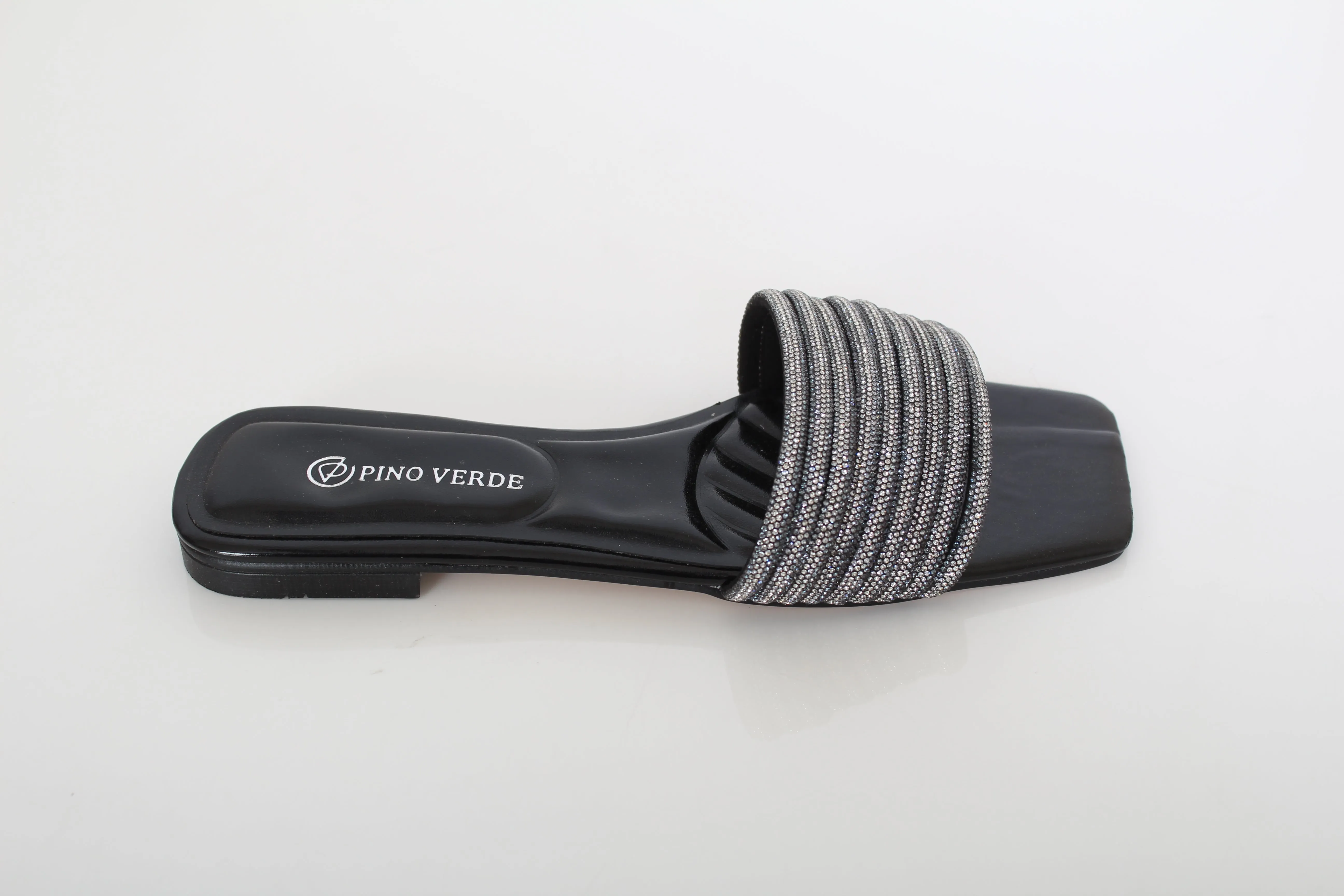 PINO VERDE Crystal Embellished Flats Flexible